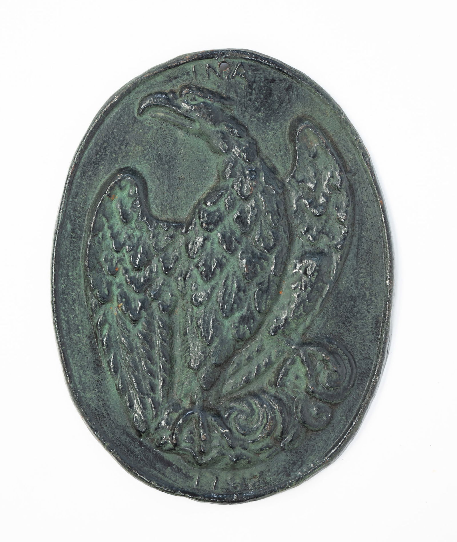 AMERICAN CAST IRON EAGLE FIRE MARK. 11"h. 8.25"w. (1 of 4)