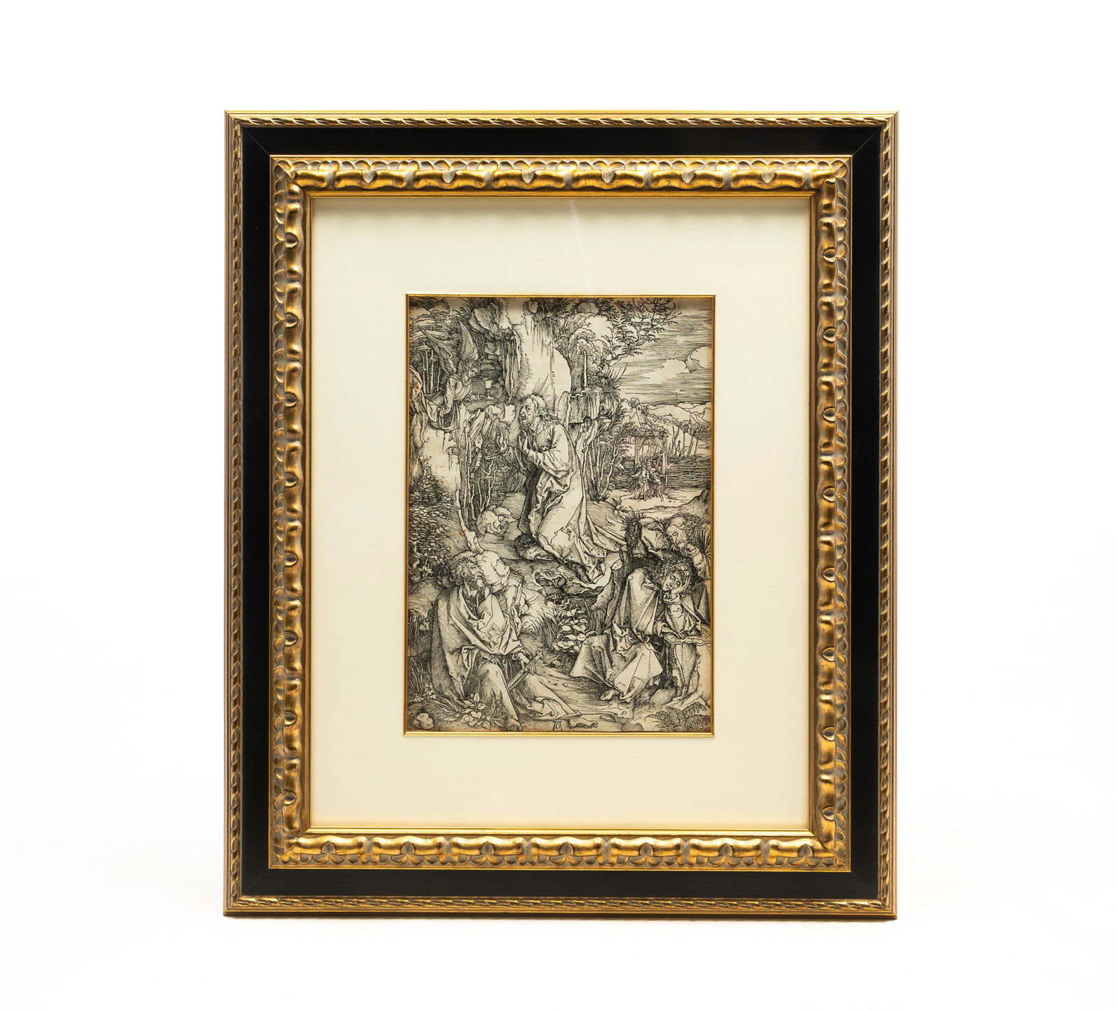 ALBRECHT DÜRER (GERMAN, 1471-1528) "CHRIST ON THE MOUNT OF OLIVES," 1497, WOODCUT ON LAID PAPER. (1 of 10)