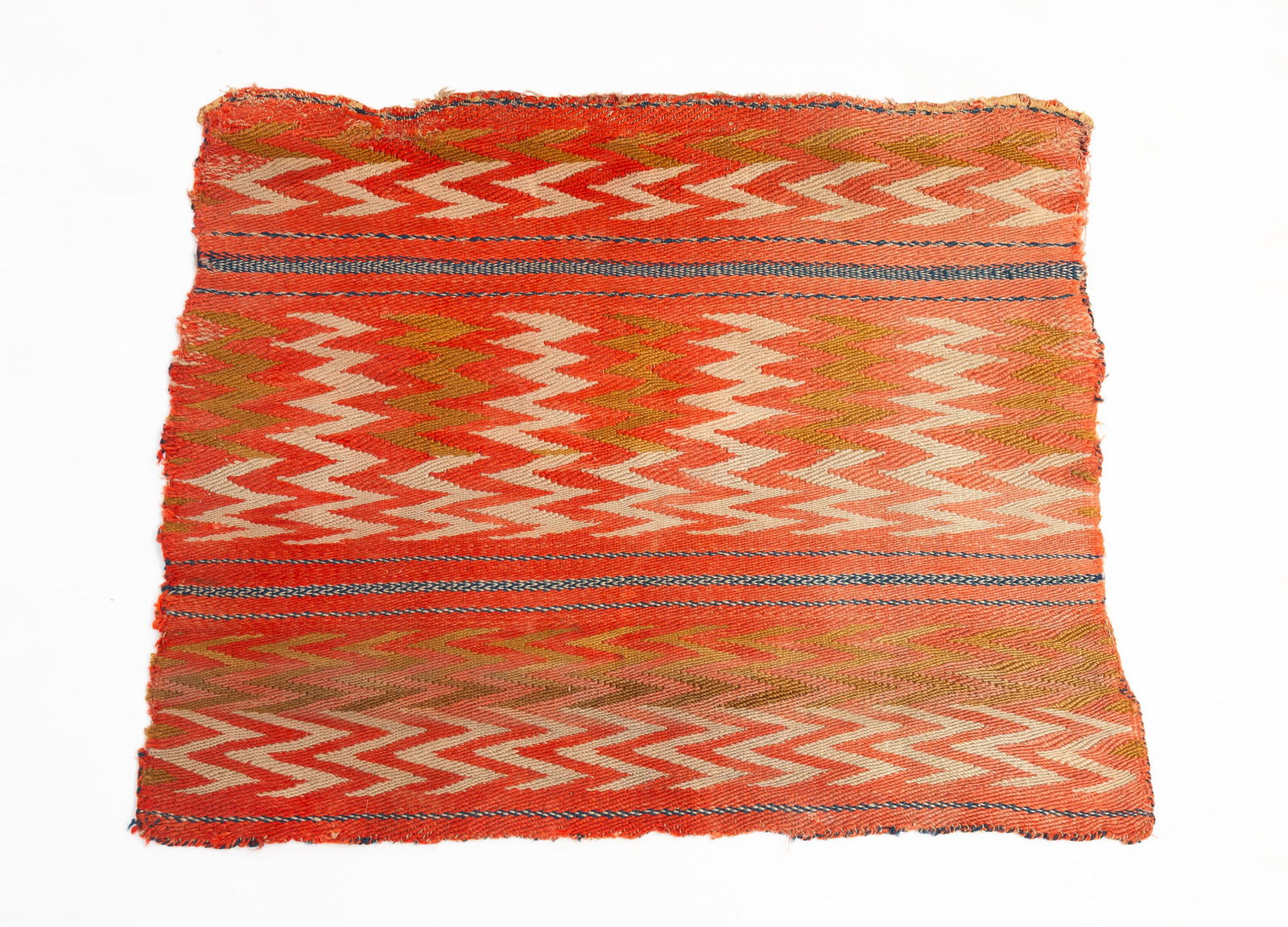KILIM WOOL FLAT WEAVE FRAGMENT. 2'2"w. 2'8"l. (1 of 3)