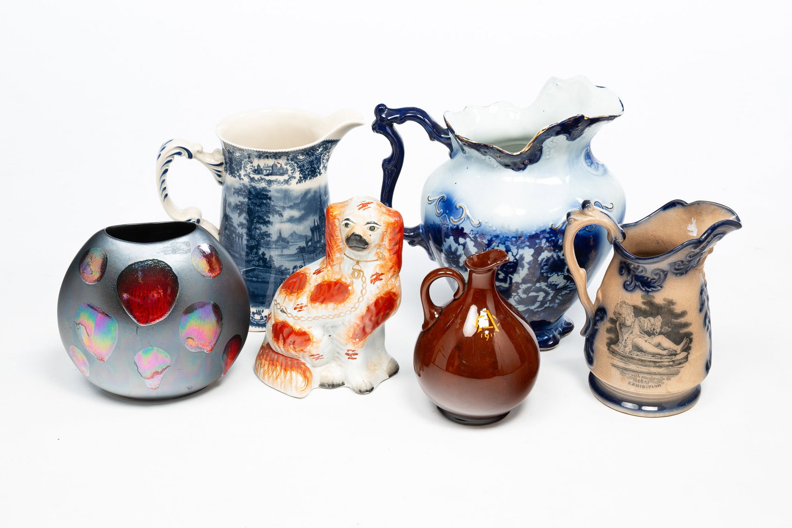 SIX ENGLISH CHINA ITEMS, INCL. ROYAL DOULTON. (1 of 7)