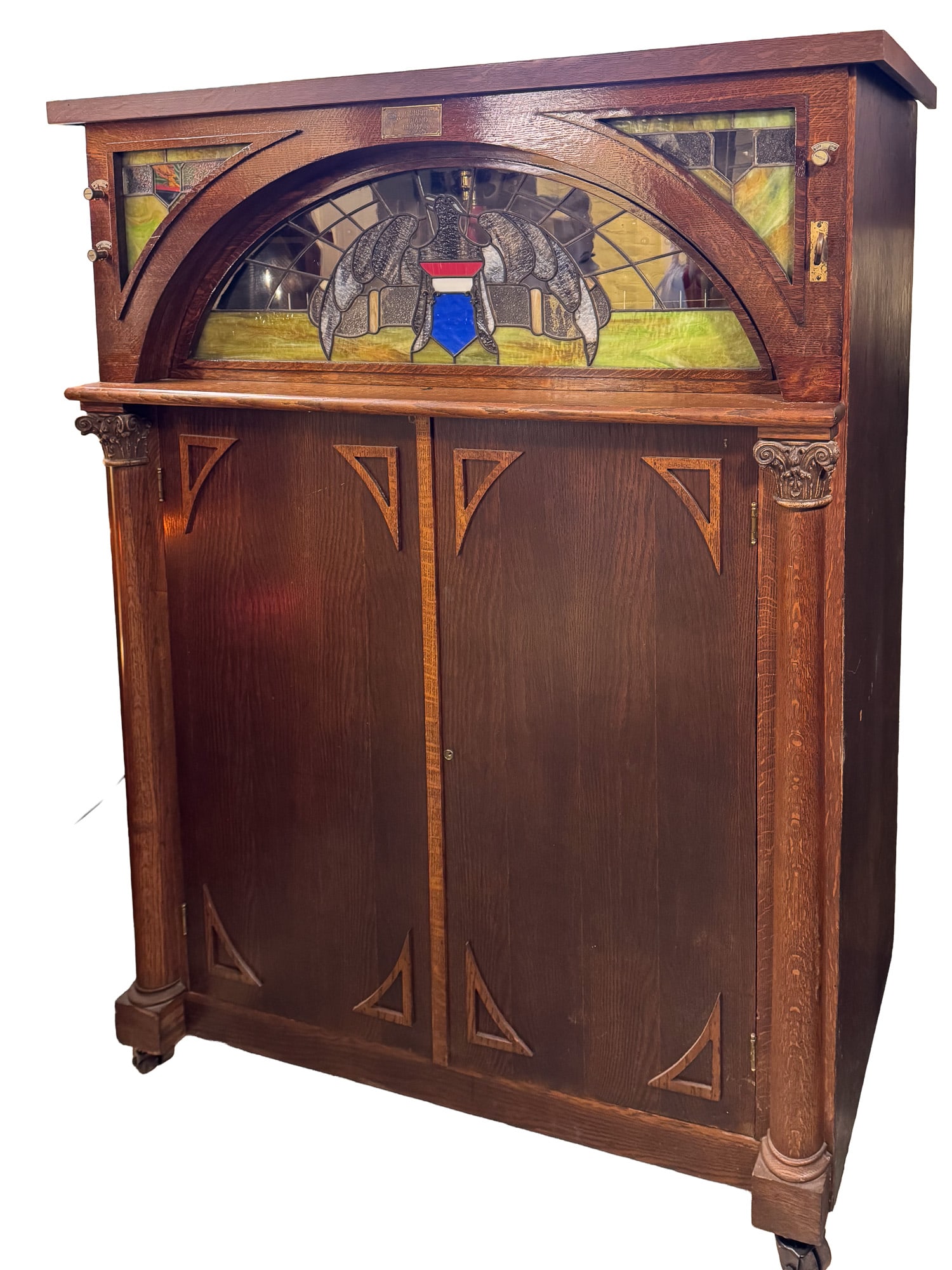 J.P. SEEBURG COIN-OPERATED ORCHESTRION/AUTOMATIC PIANO. (1 of 3)