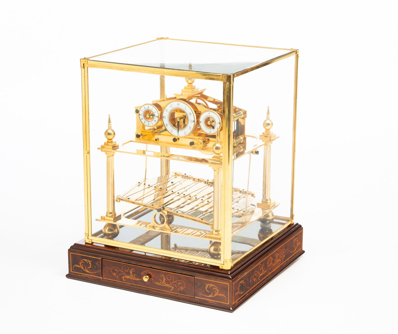 PROCLOCKS "CONGREVE" ROLLING BALL CLOCK REPRODUCTION. (1 of 5)
