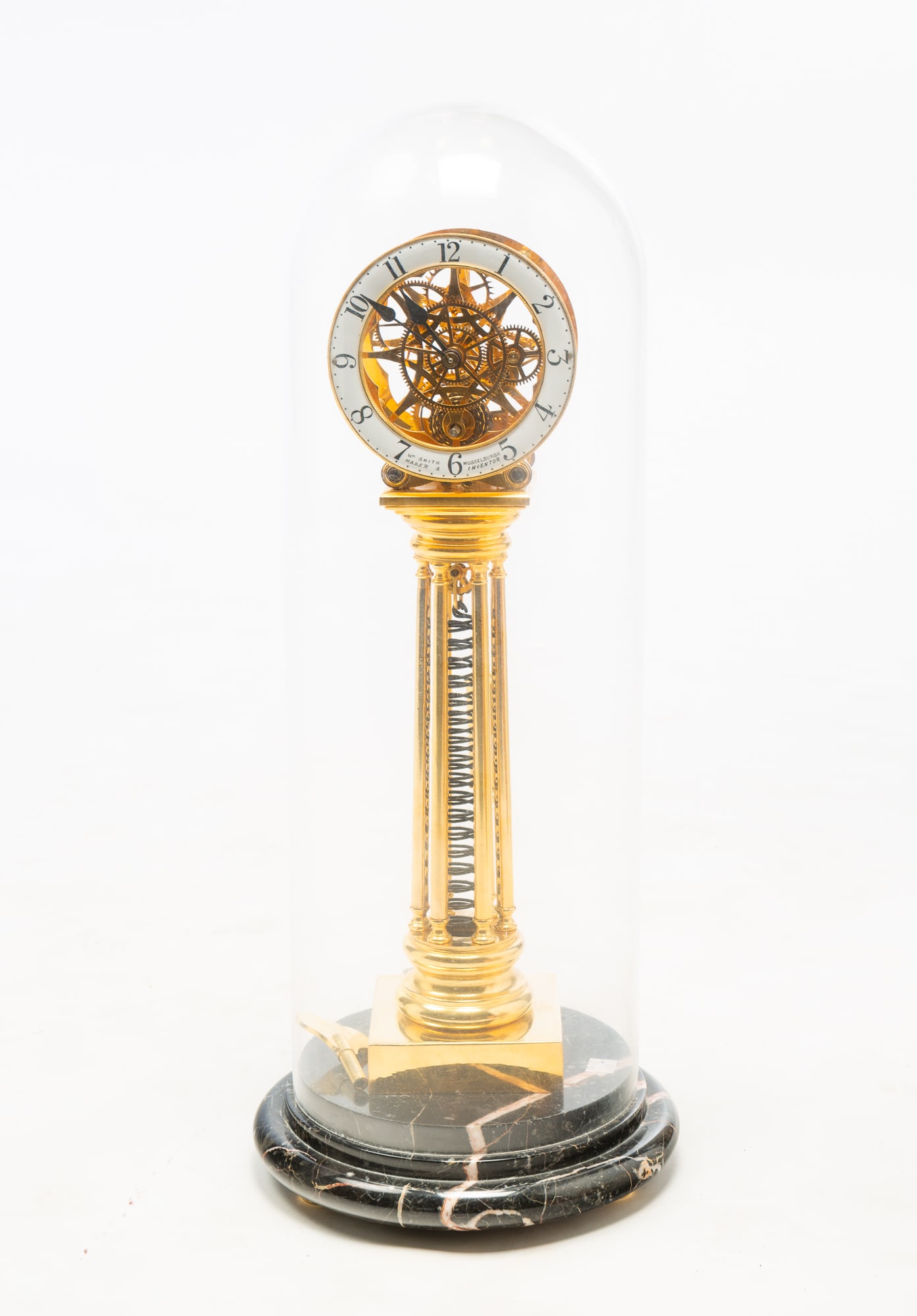 PROCLOCKS MUSSELBURGH STYLE SKELETON CLOCK. (1 of 4)