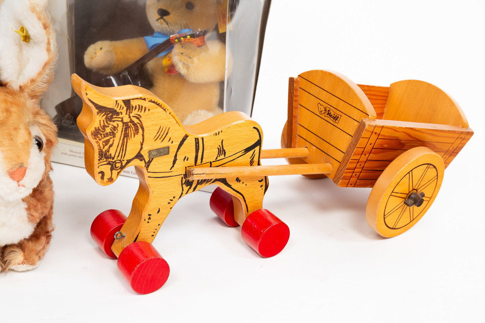 ASSORTED STEIFF STUFFED ANIMALS. - 3