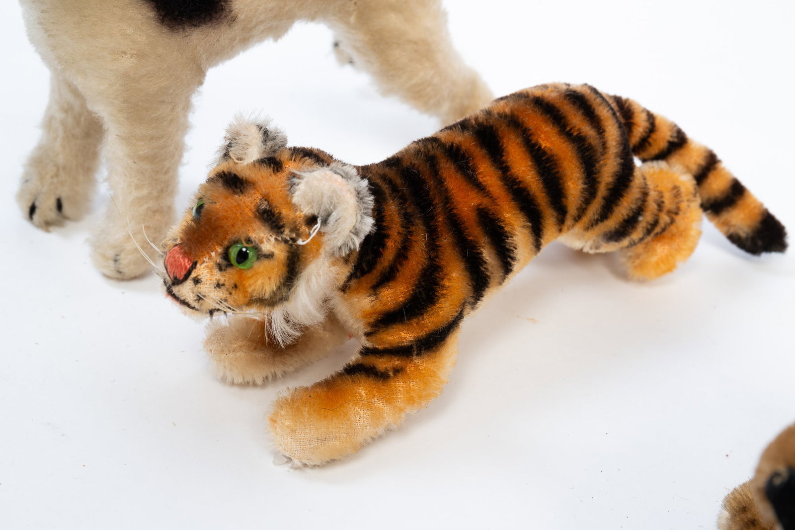 ASSORTED STEIFF MOHAIR STUFFED ANIMALS. - 5