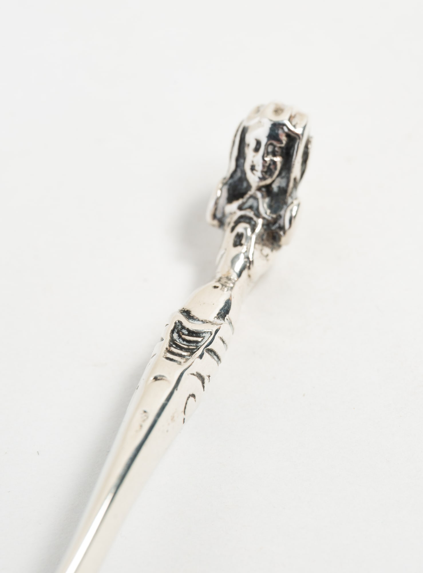 STERLING SILVER COMBINATION PRESENTATION SPOON/FORK. - 3