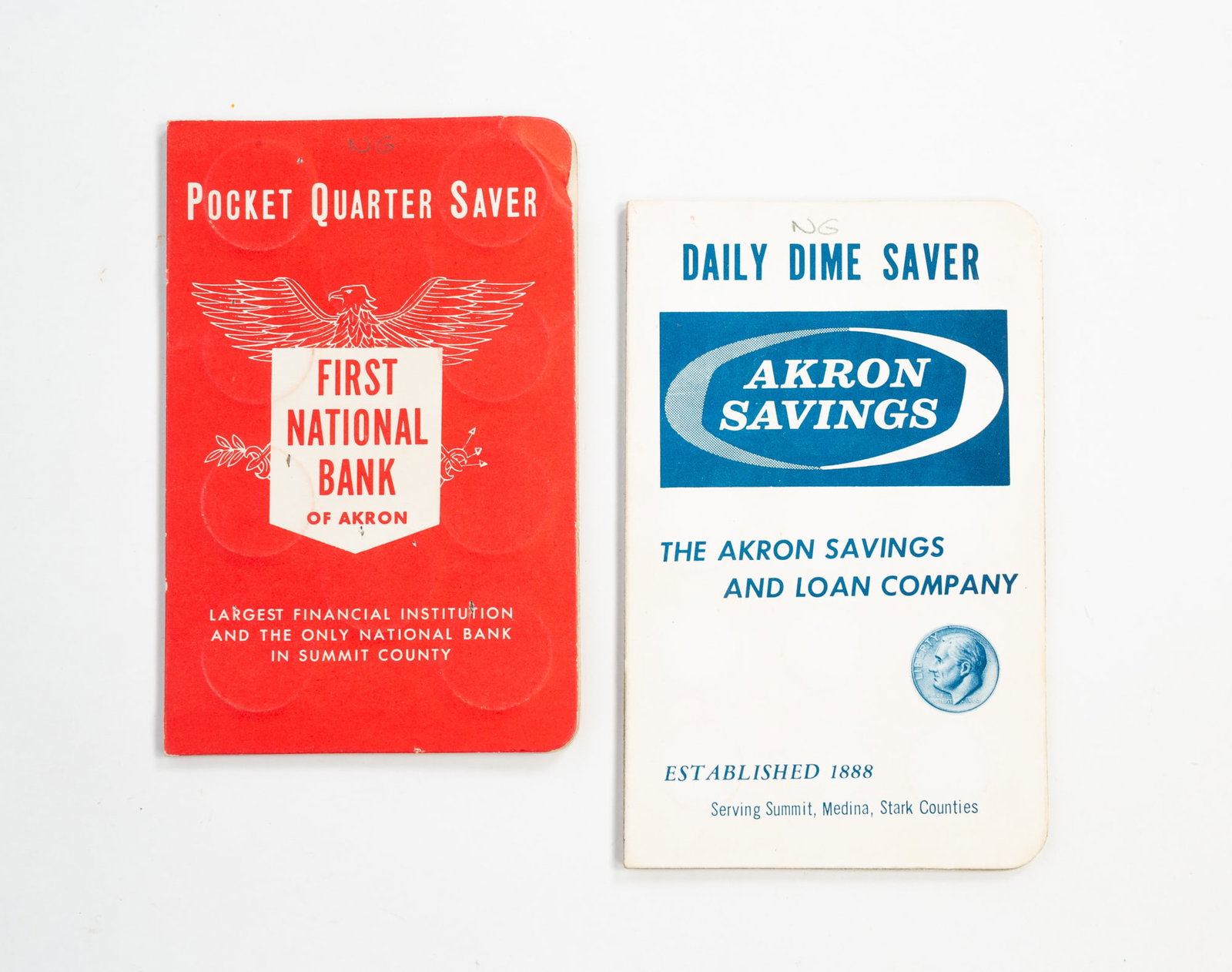 COMPLETE POCKET QUARTER SAVER CONTAINING 20 U.S. SILVER QUARTERS AND COMPLETE DAILY DIME SAVER (1 of 3)