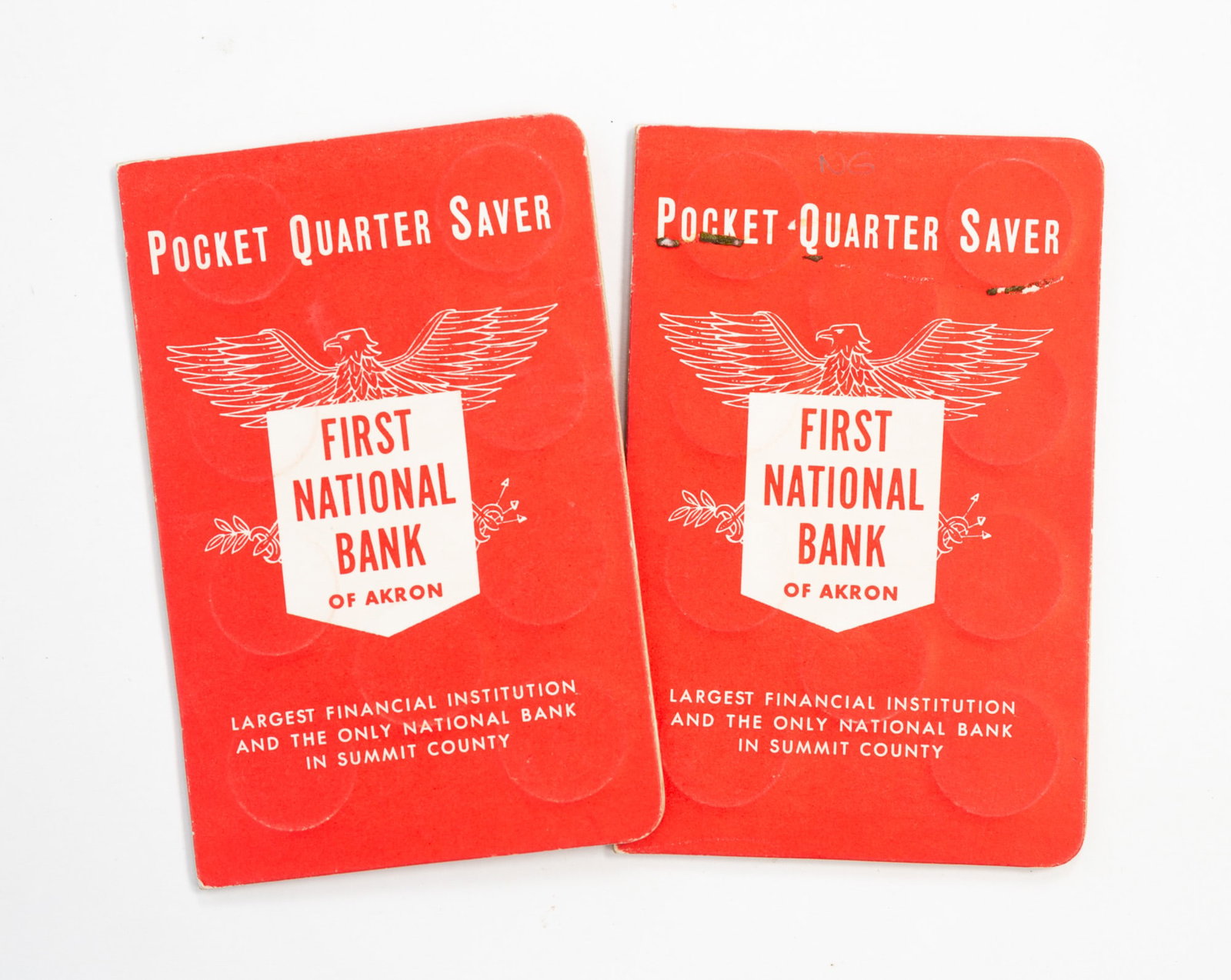 COMPLETE POCKET QUARTER SAVERS CONTAINING 40 U.S. SILVER QUARTERS. (1 of 4)