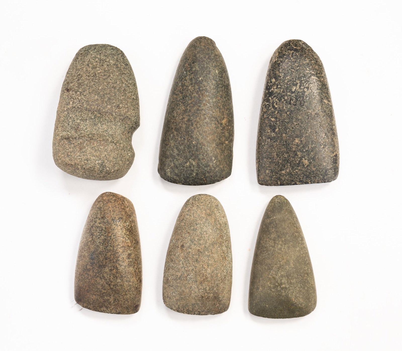 SIX NATIVE AMERICAN STONE ITEMS. - 2