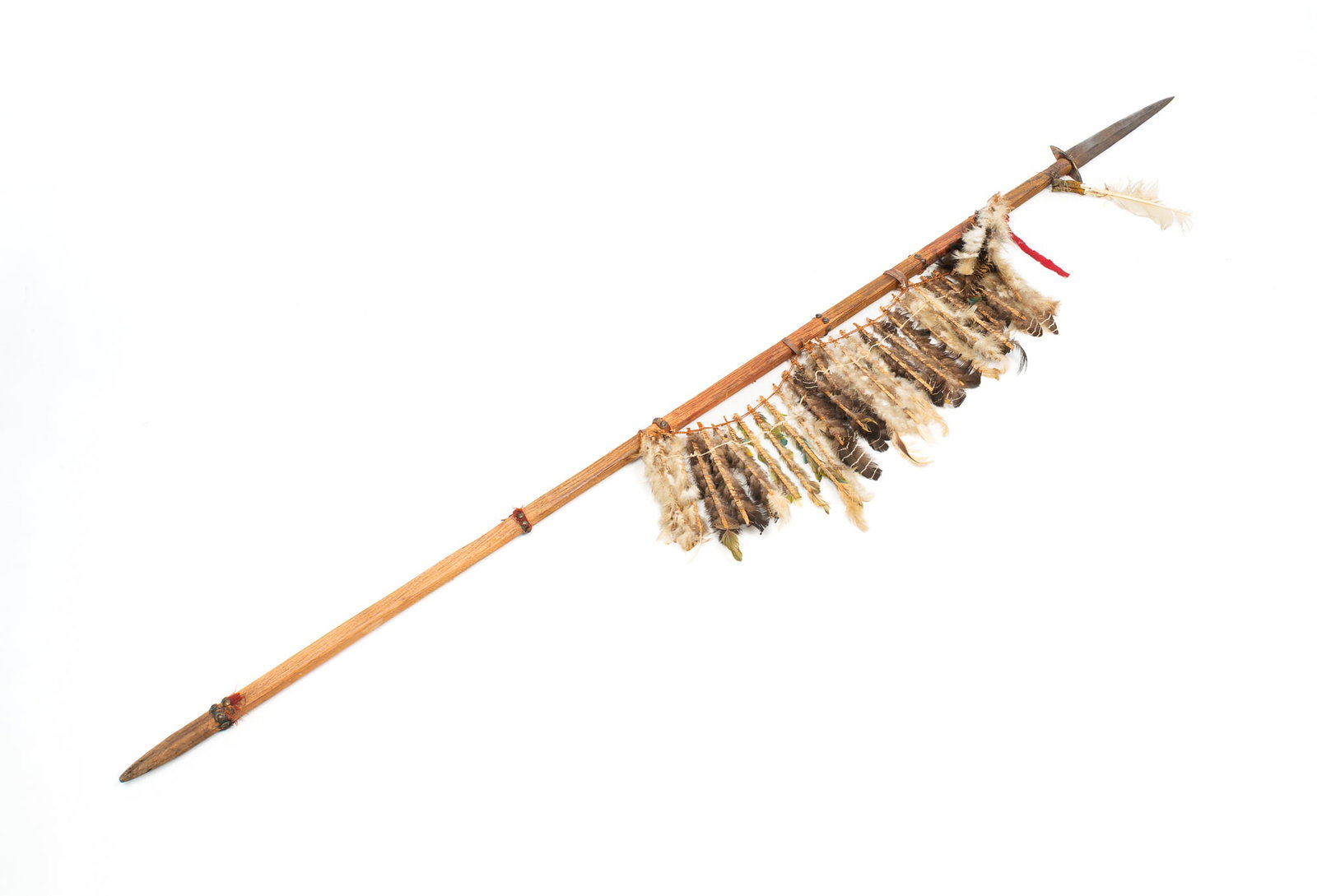 AMERICAN PLAINS WARS SPEAR. (1 of 5)