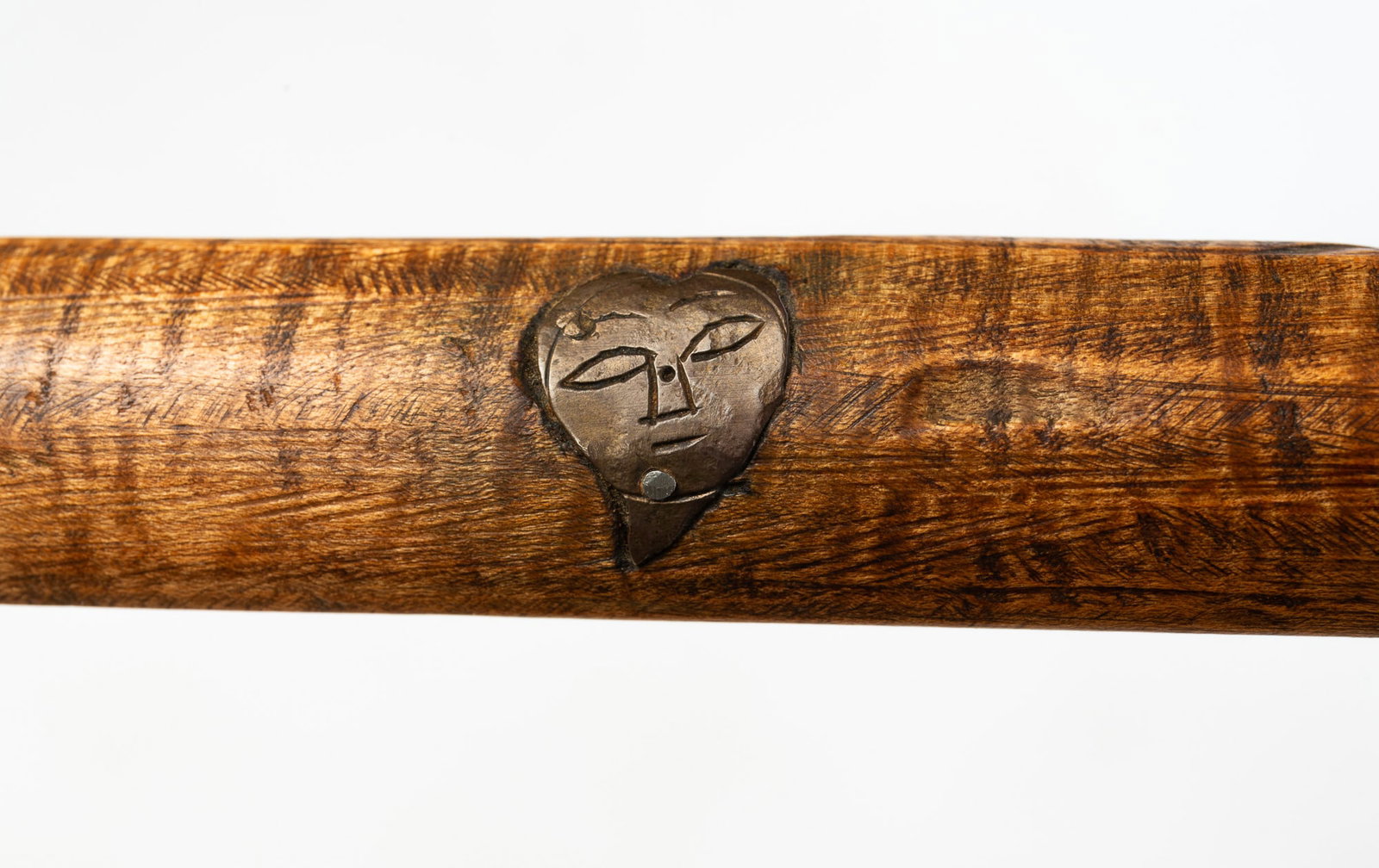 AMERICAN BRASS PIPE TOMAHAWK. - 4