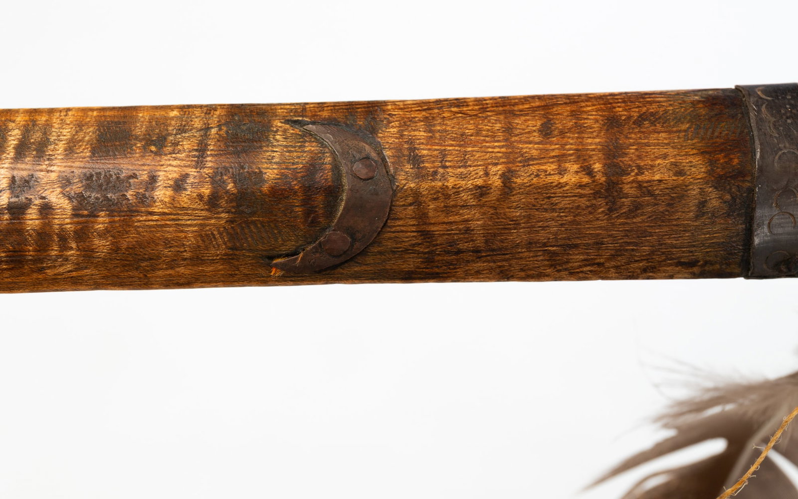 AMERICAN BRASS PIPE TOMAHAWK. - 5