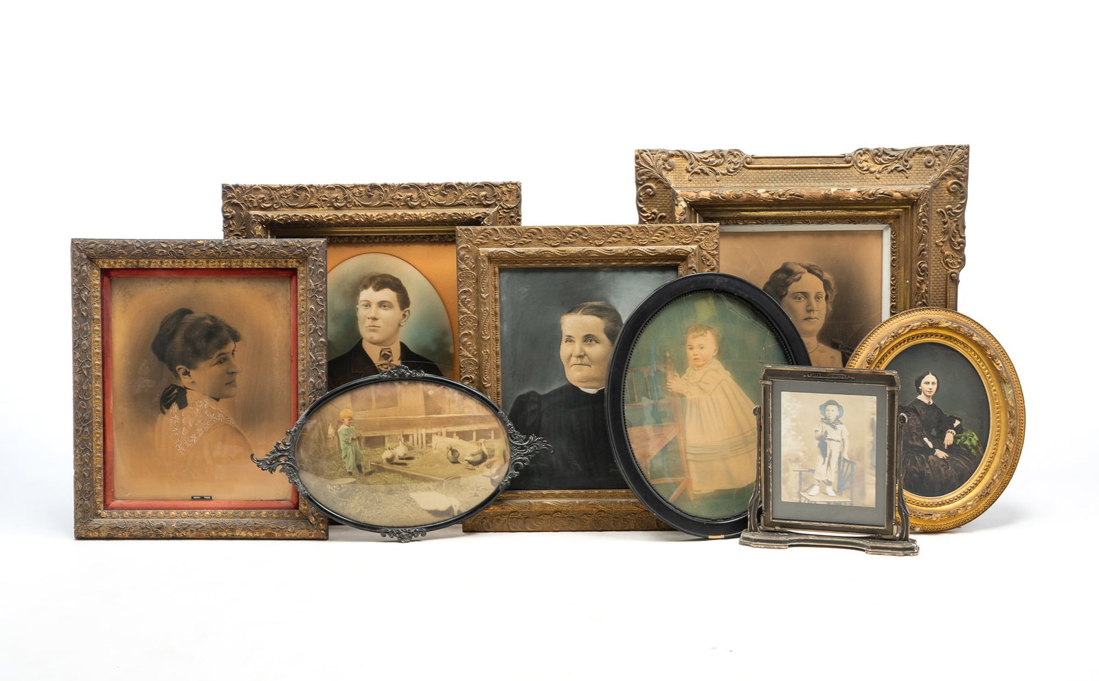 GROUP OF FRAMED PHOTOGRAPHS. (1 of 10)