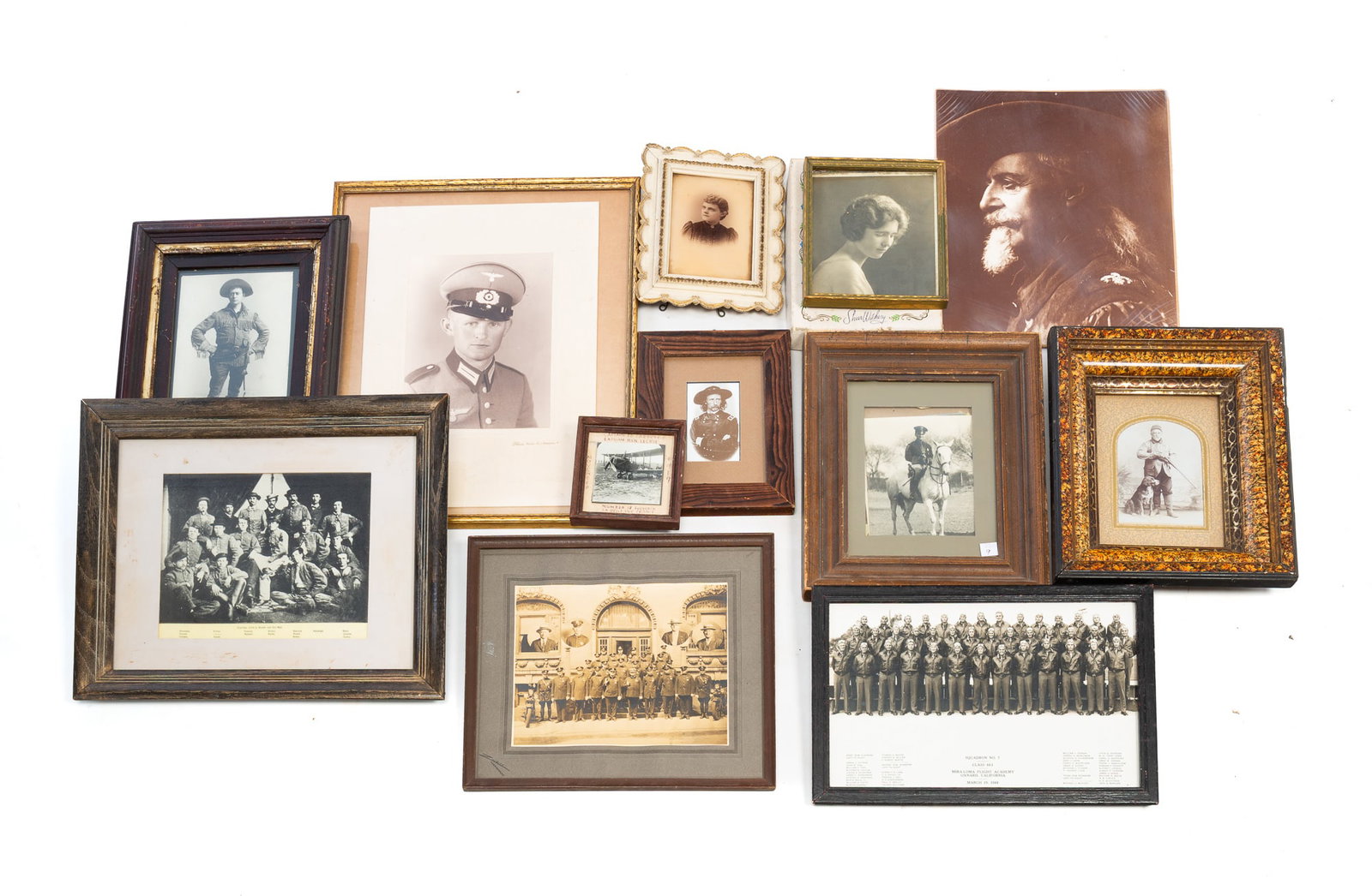 COLLECTION OF PHOTOGRAPHS, MOSTLY MILITARY. (1 of 8)