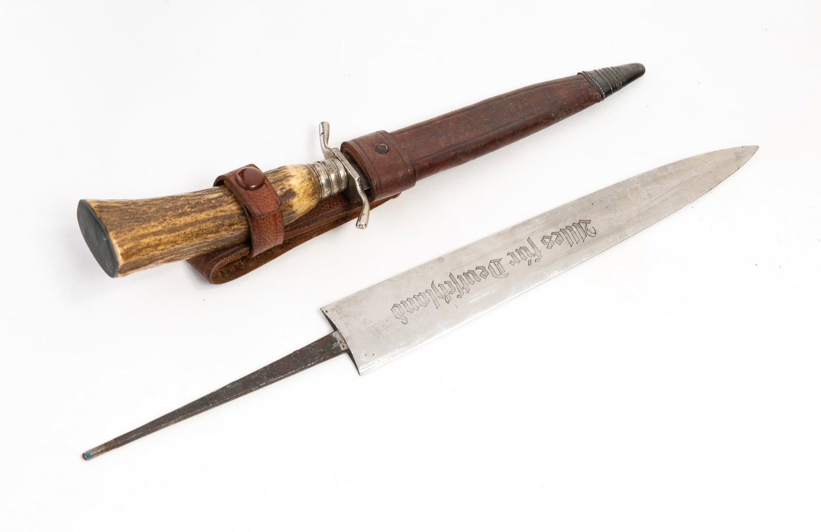 TWO GERMAN KNIVES. (1 of 5)