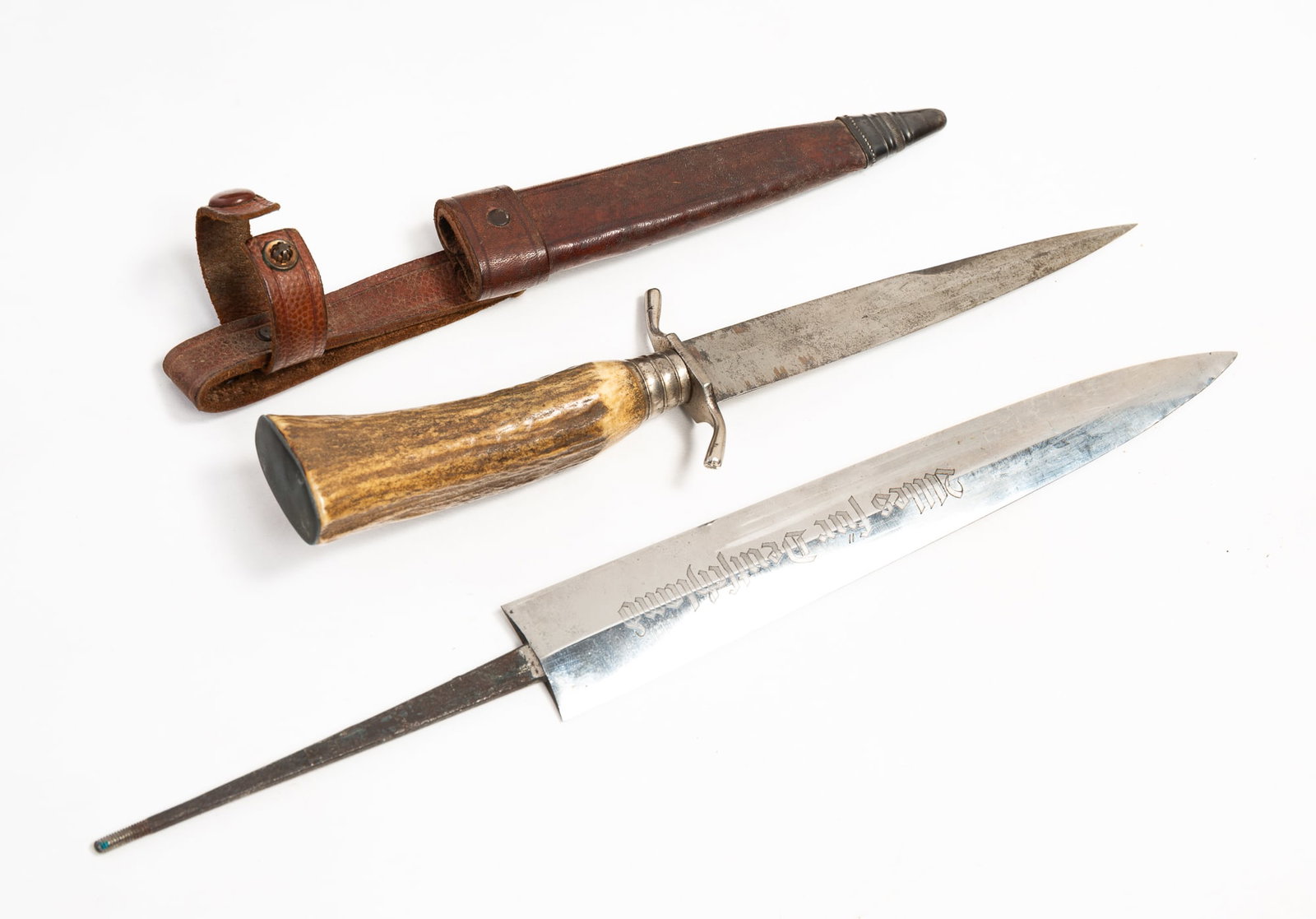 TWO GERMAN KNIVES. - 2