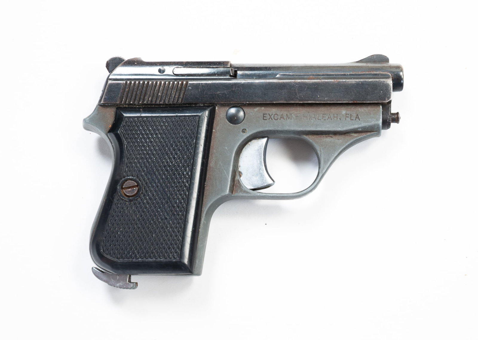 EXCAM GT-27 .25 AUTO POCKET PISTOL. (1 of 4)
