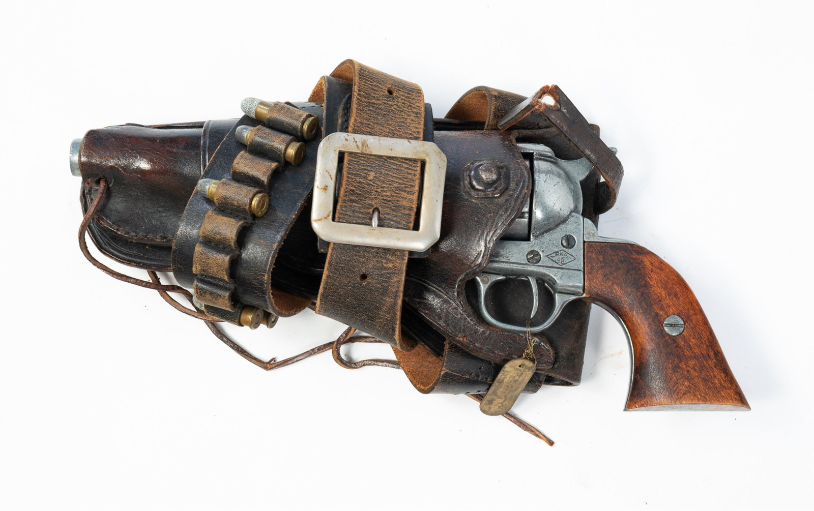 BKA 98 COLT SIX SHOT REVOLVER REPLICA WITH HOLSTER (1 of 4)