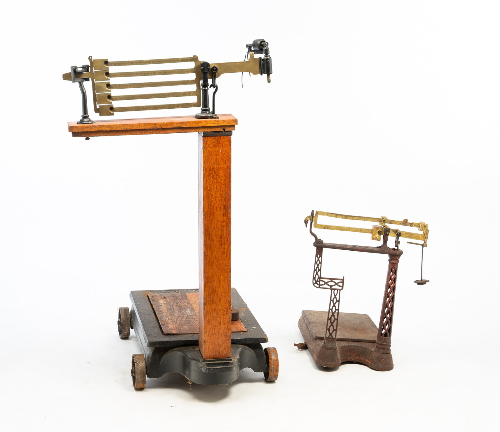 FAIRBANKS FLOOR SCALE AND JONES PLATFORM SCALE. (1 of 10)