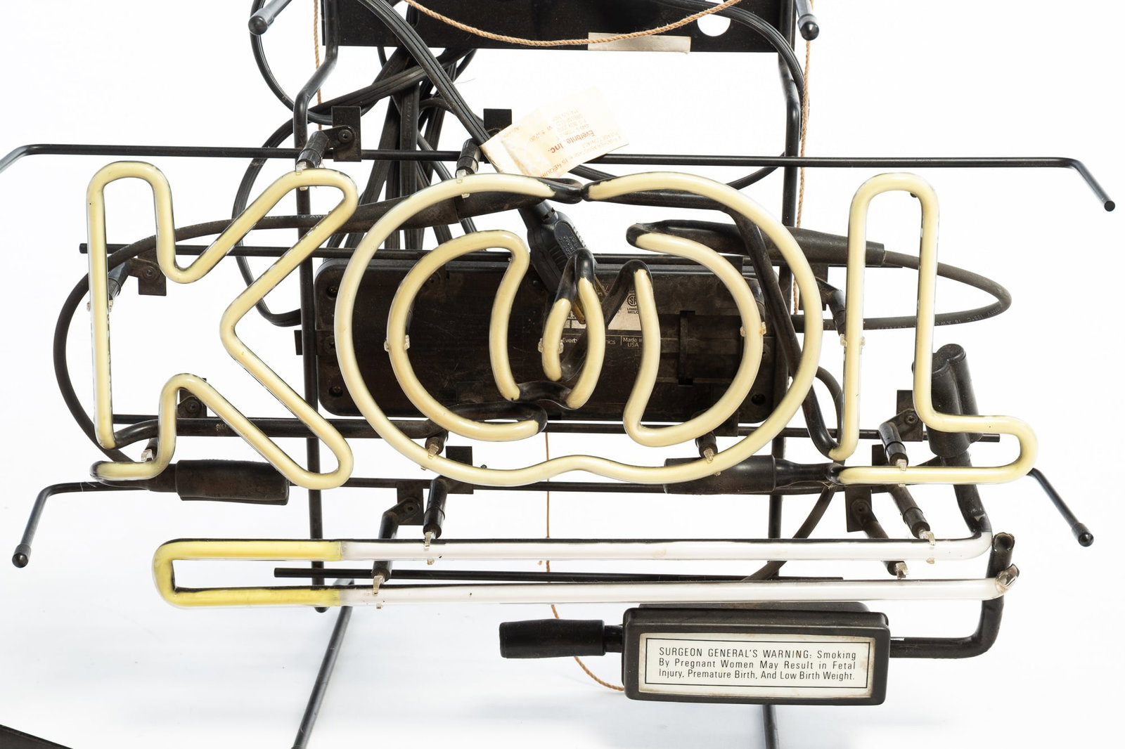 TWO CIGARETTE SIGNS. - 2