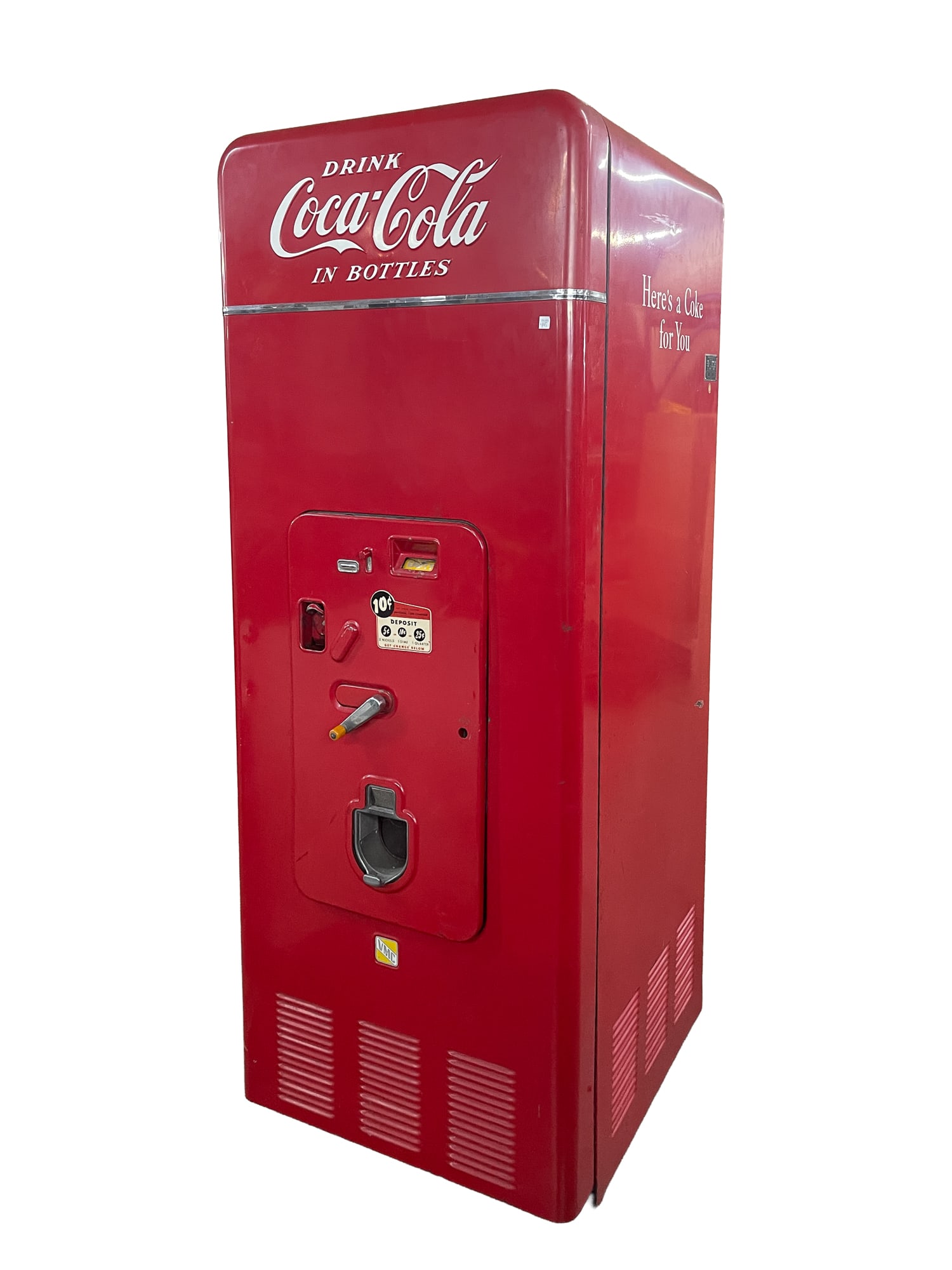 SCARCE VENDORLATOR VMC-340 OVERSIZED COCA-COLA VENDING MACHINE. (1 of 4)