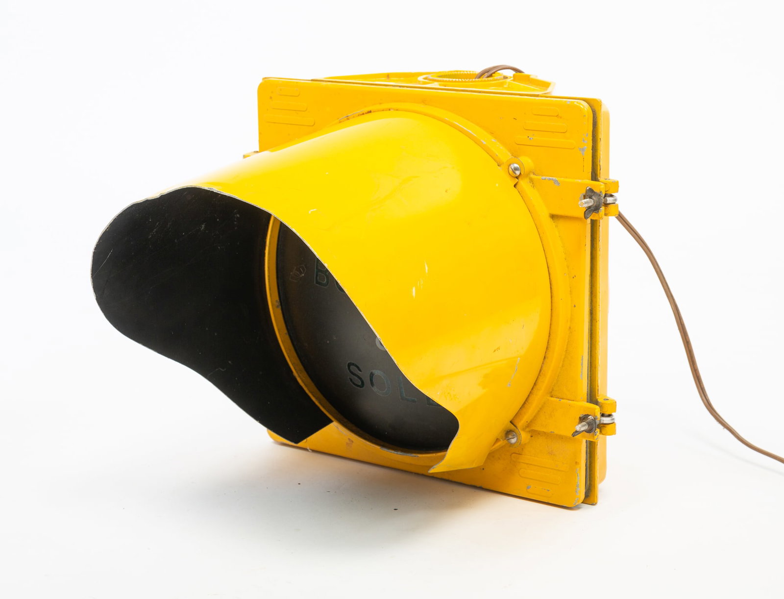 TRAFFIC LIGHT-STYLE "ANTIQUES" TRADE SIGN. (1 of 4)