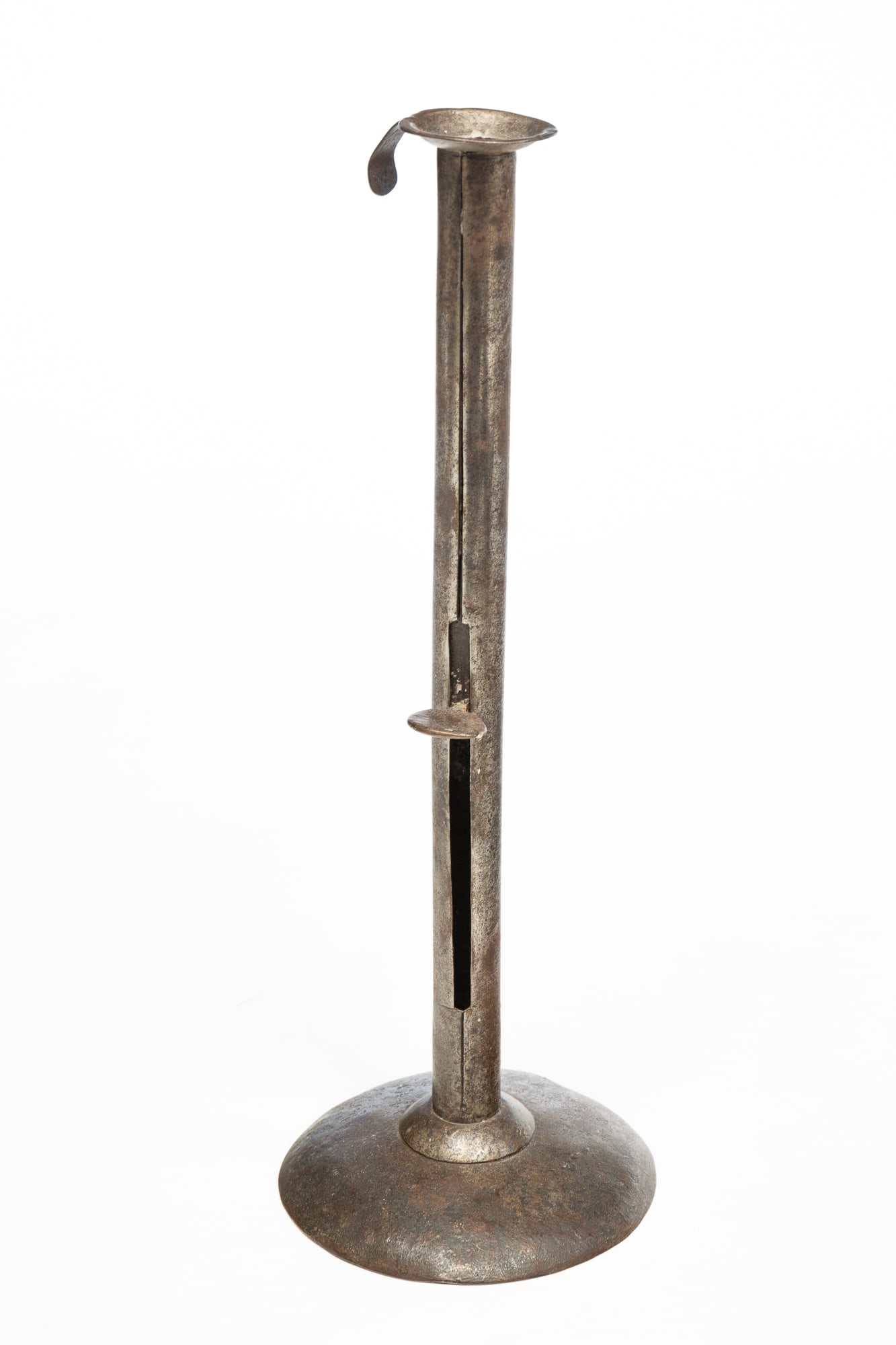 LARGE HOGSCRAPER CANDLESTICK. (1 of 3)