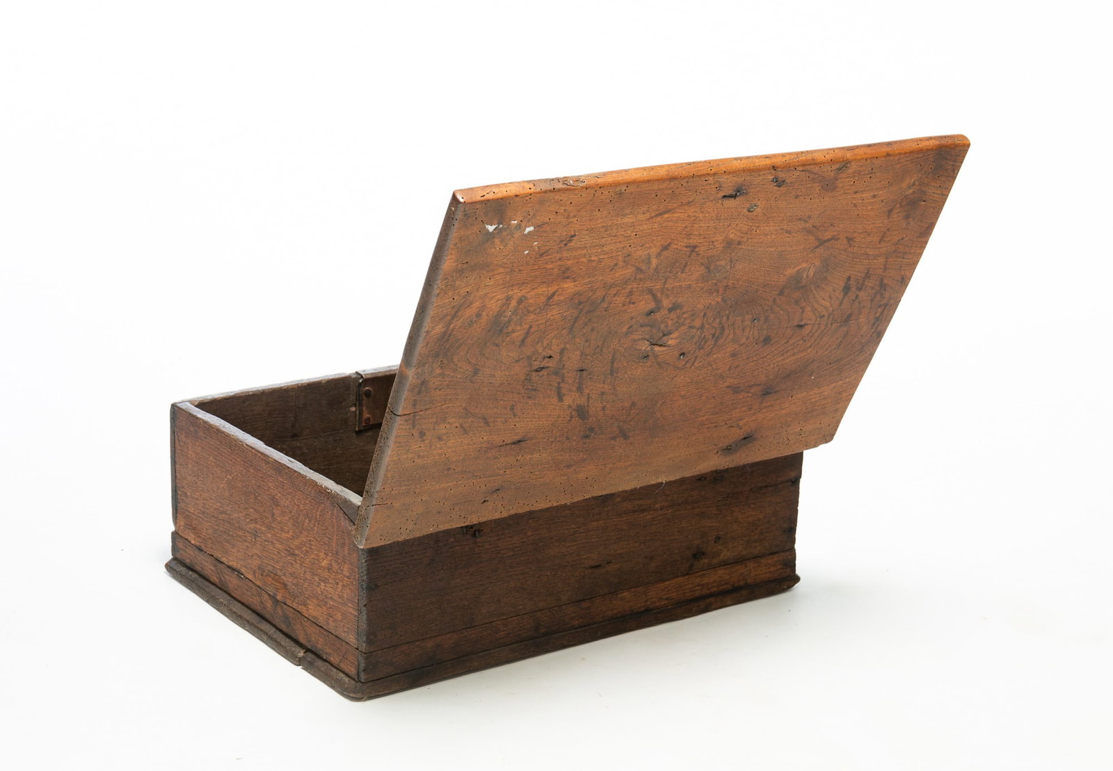 OAK BIBLE BOX. - 5