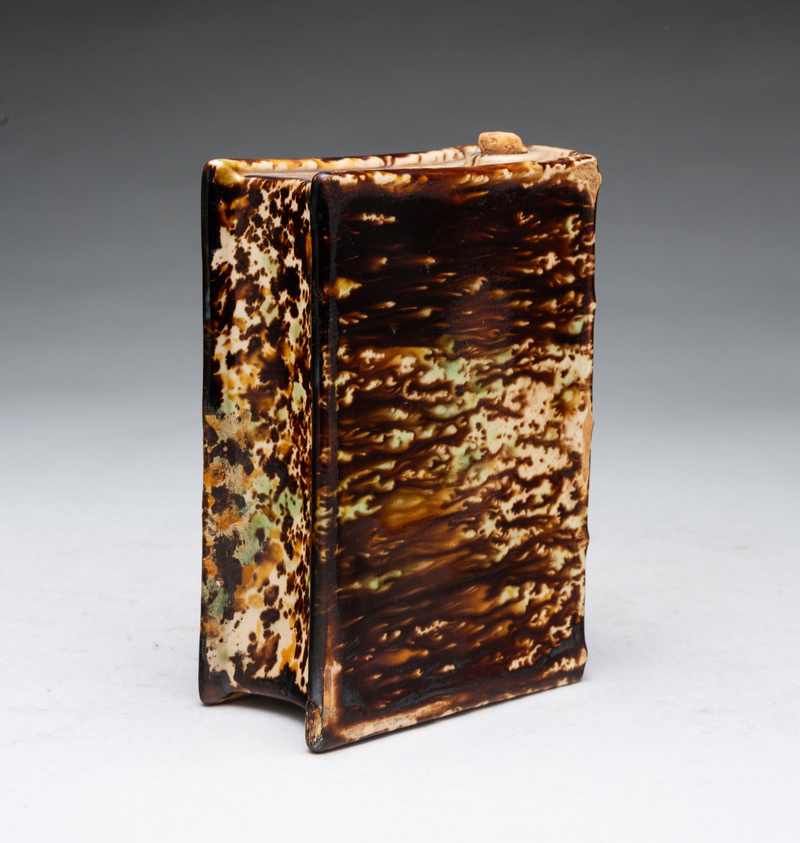 BENNINGTON BOOK FLASK. - 2