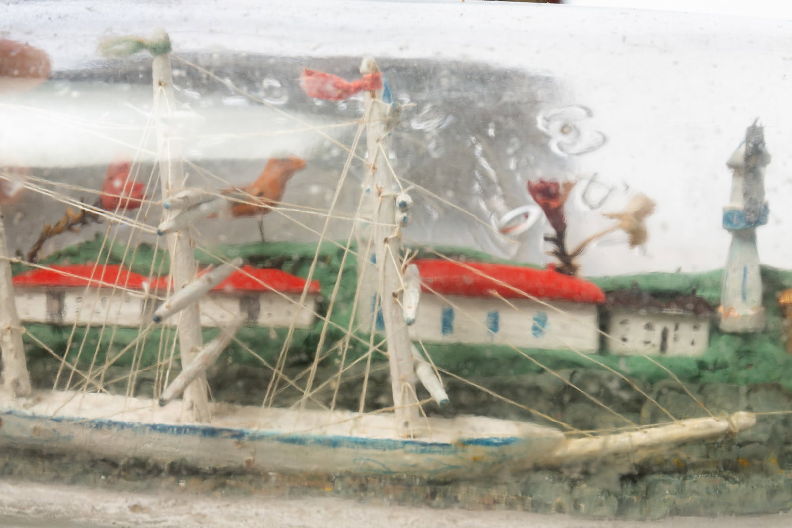 THREE SHIP DIORAMAS. - 4