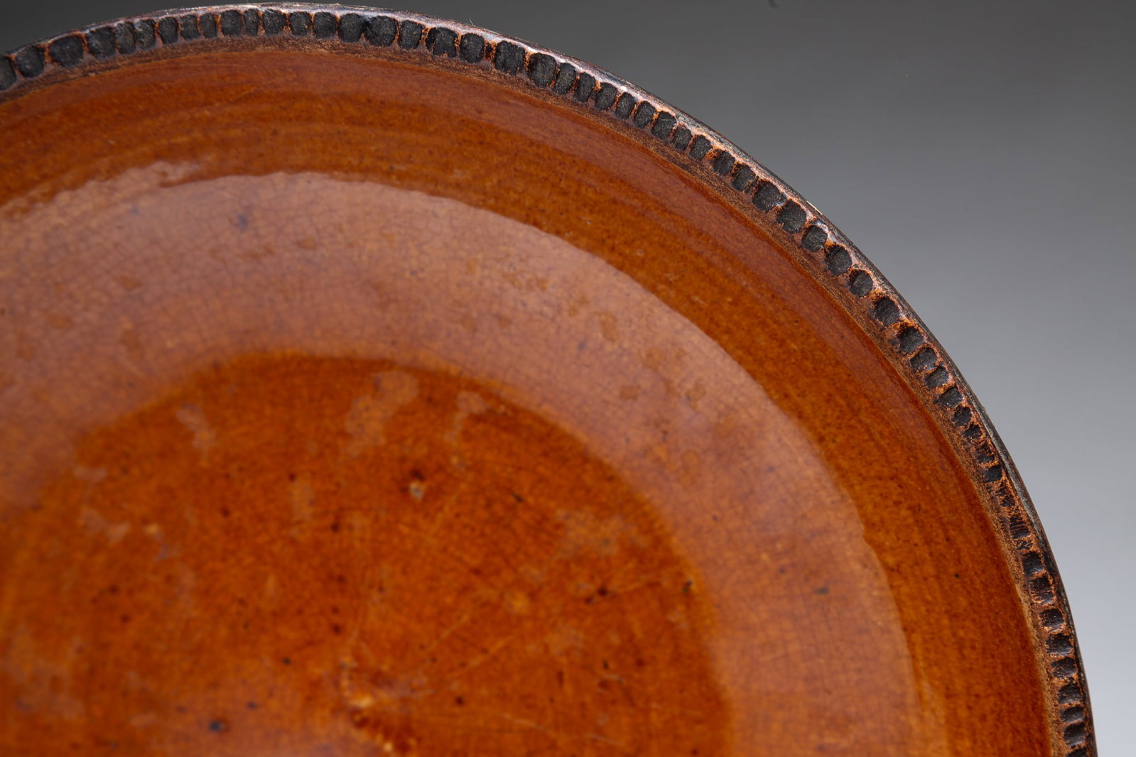 TWO REDWARE BOWLS. - 4