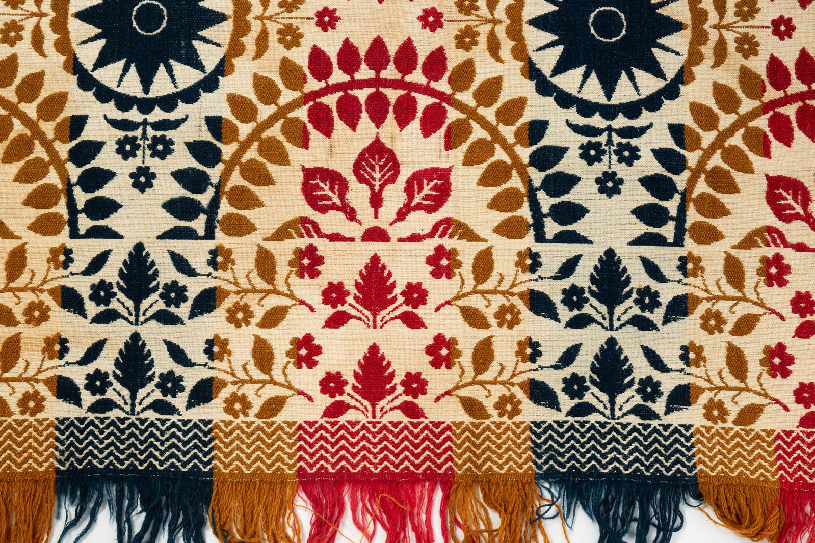 TWO SUMMER-WINTER COVERLETS. - 6