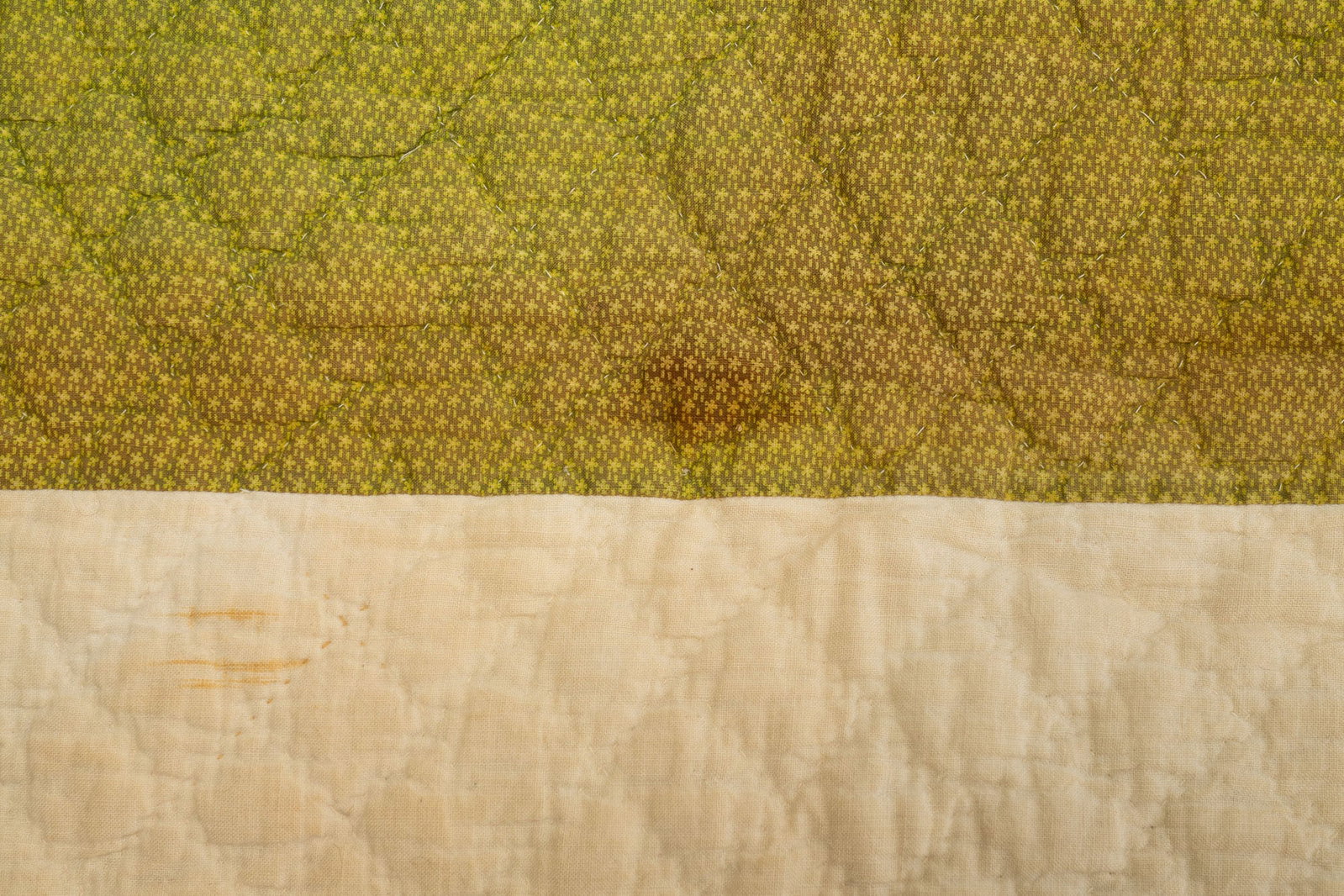 THREE PIECEWORK QUILTS. - 10