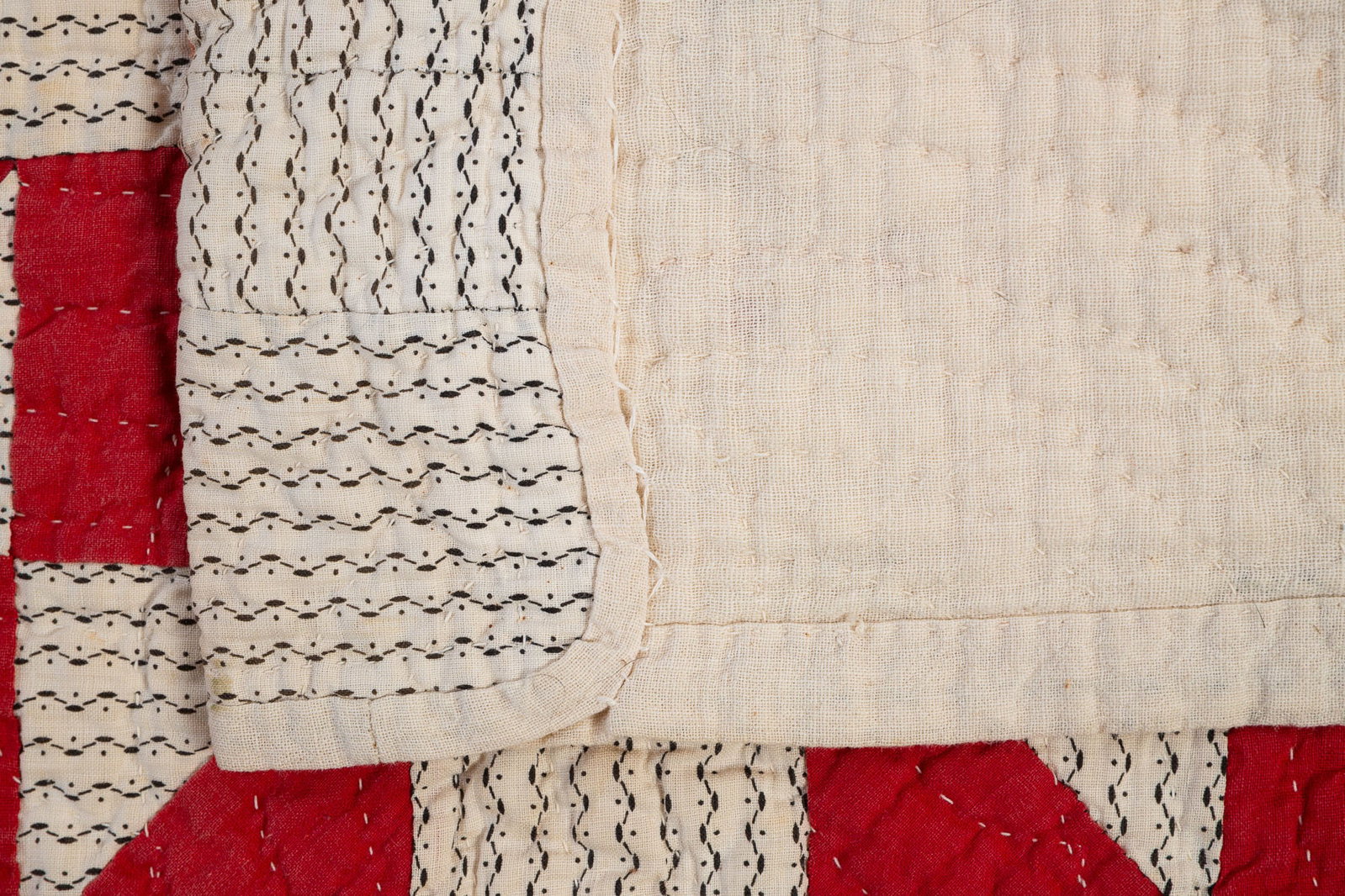 THREE PIECEWORK QUILTS. - 5