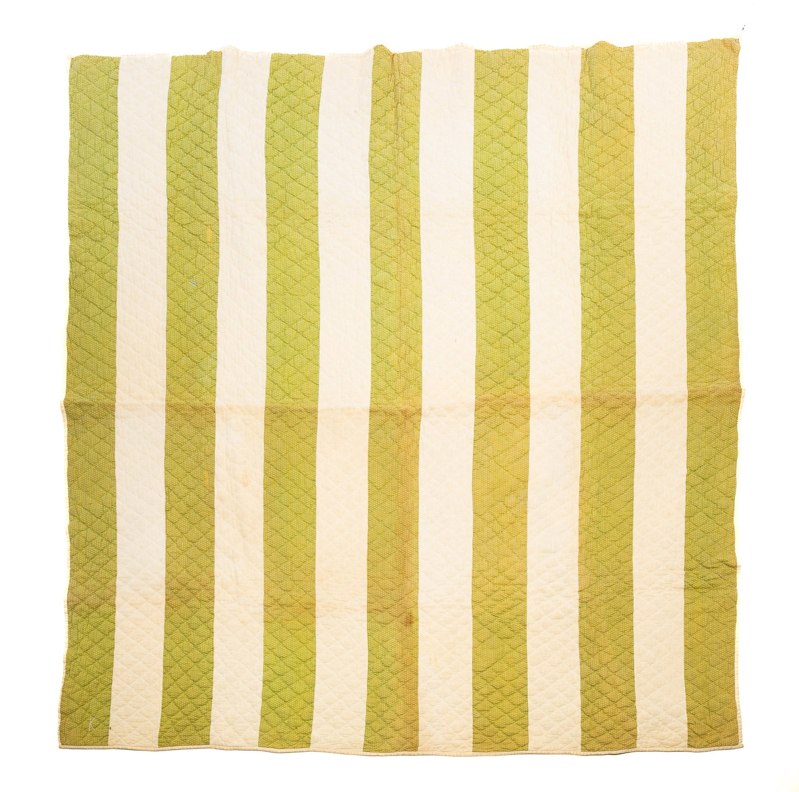 THREE PIECEWORK QUILTS. - 9