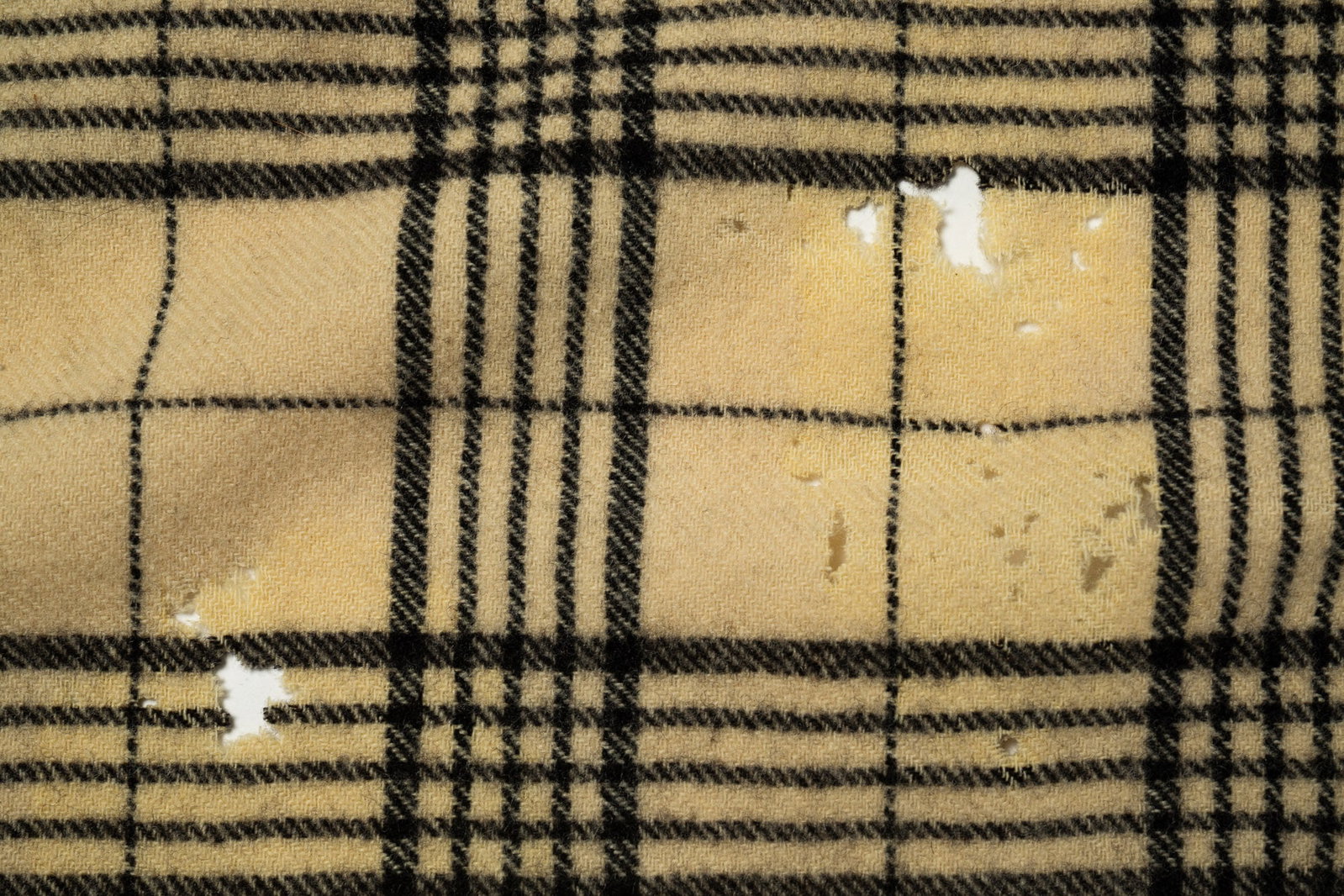 FOUR HOMESPUN TEXTILES. - 5