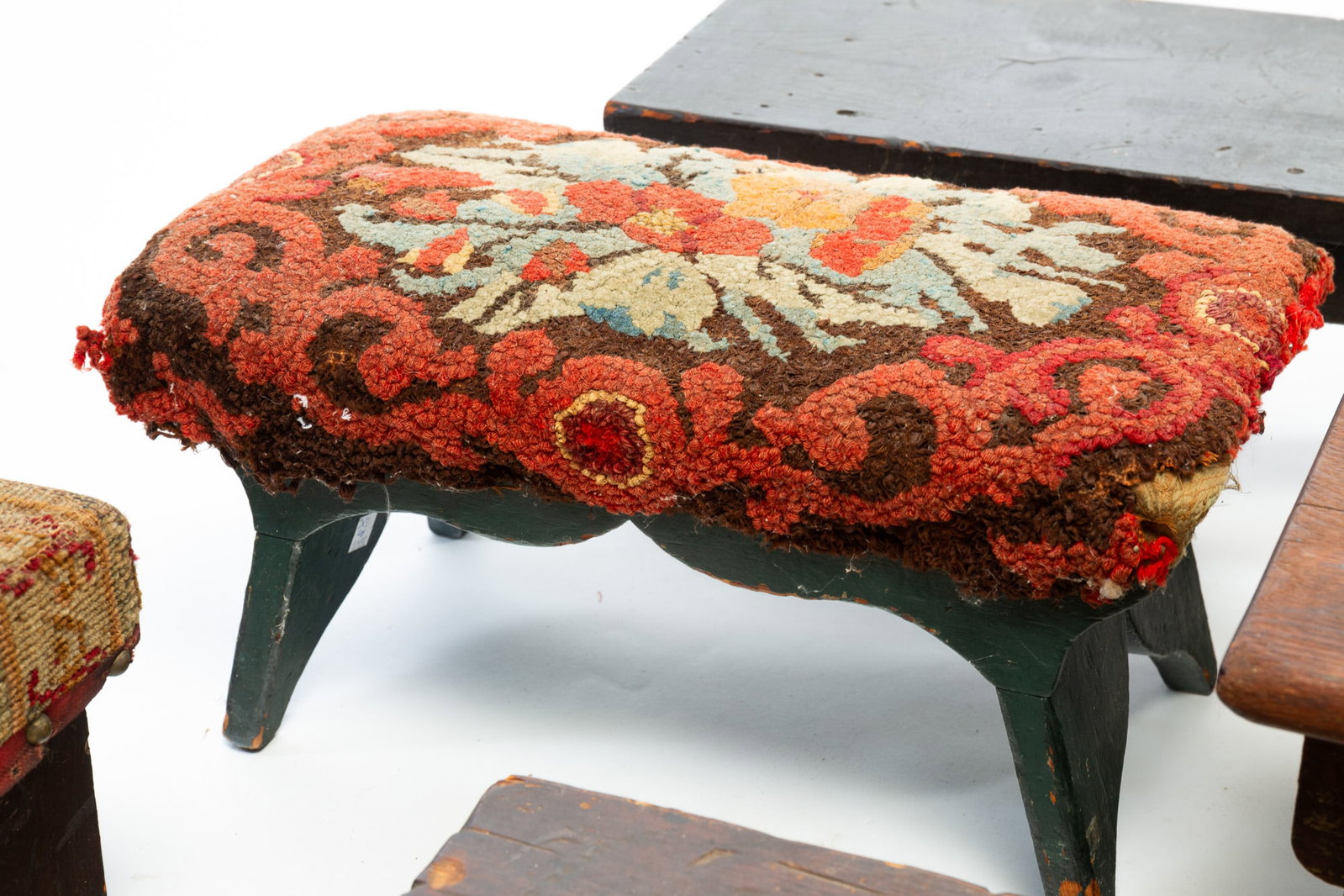 EIGHT FOOTSTOOLS. - 3