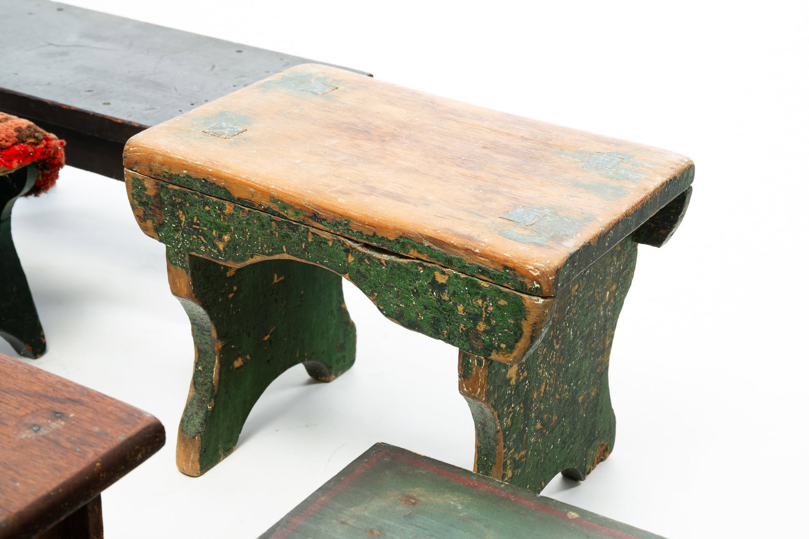 EIGHT FOOTSTOOLS. - 5
