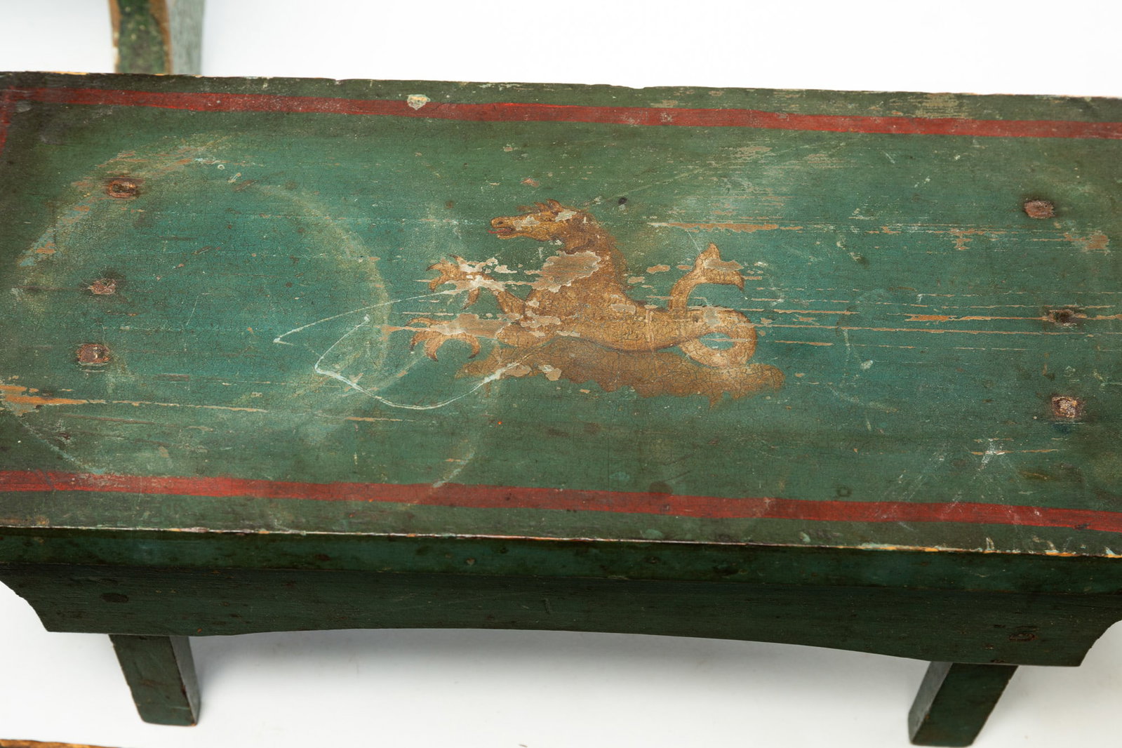 EIGHT FOOTSTOOLS. - 6