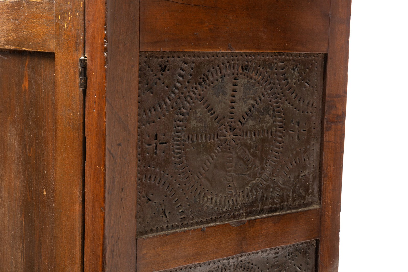 PUNCHED TIN PIE SAFE. - 5