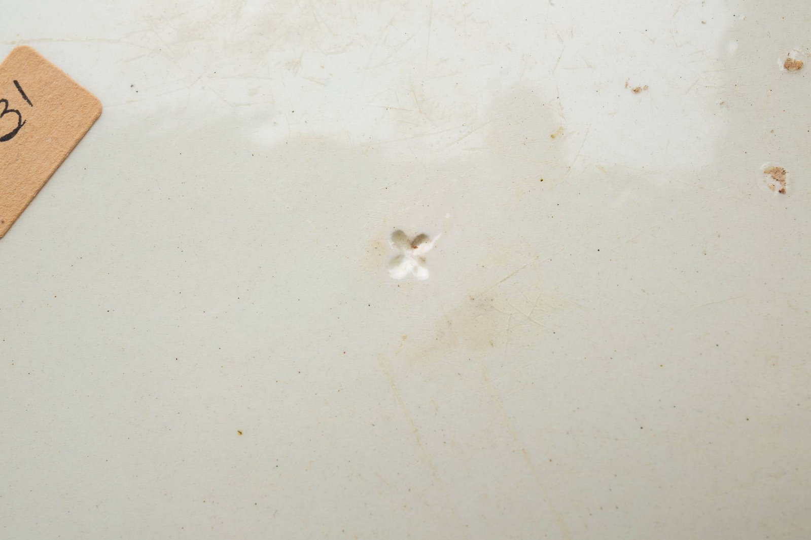 SOFT PASTE PLATE DECORATED WITH A MASTED SHIP. - 4
