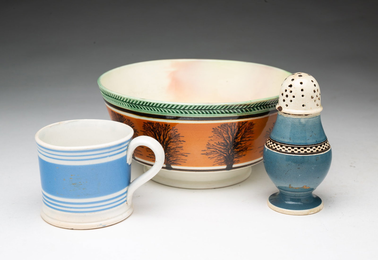 THREE MOCHAWARE ITEMS. - 2