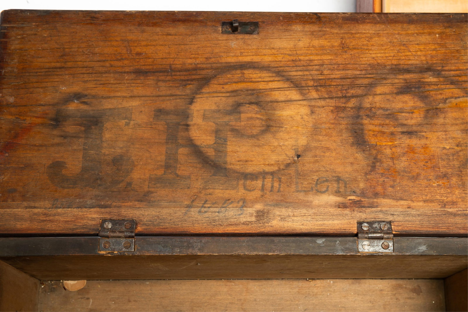 TWO BOXES WITH ORIGINAL PAINT. - 7
