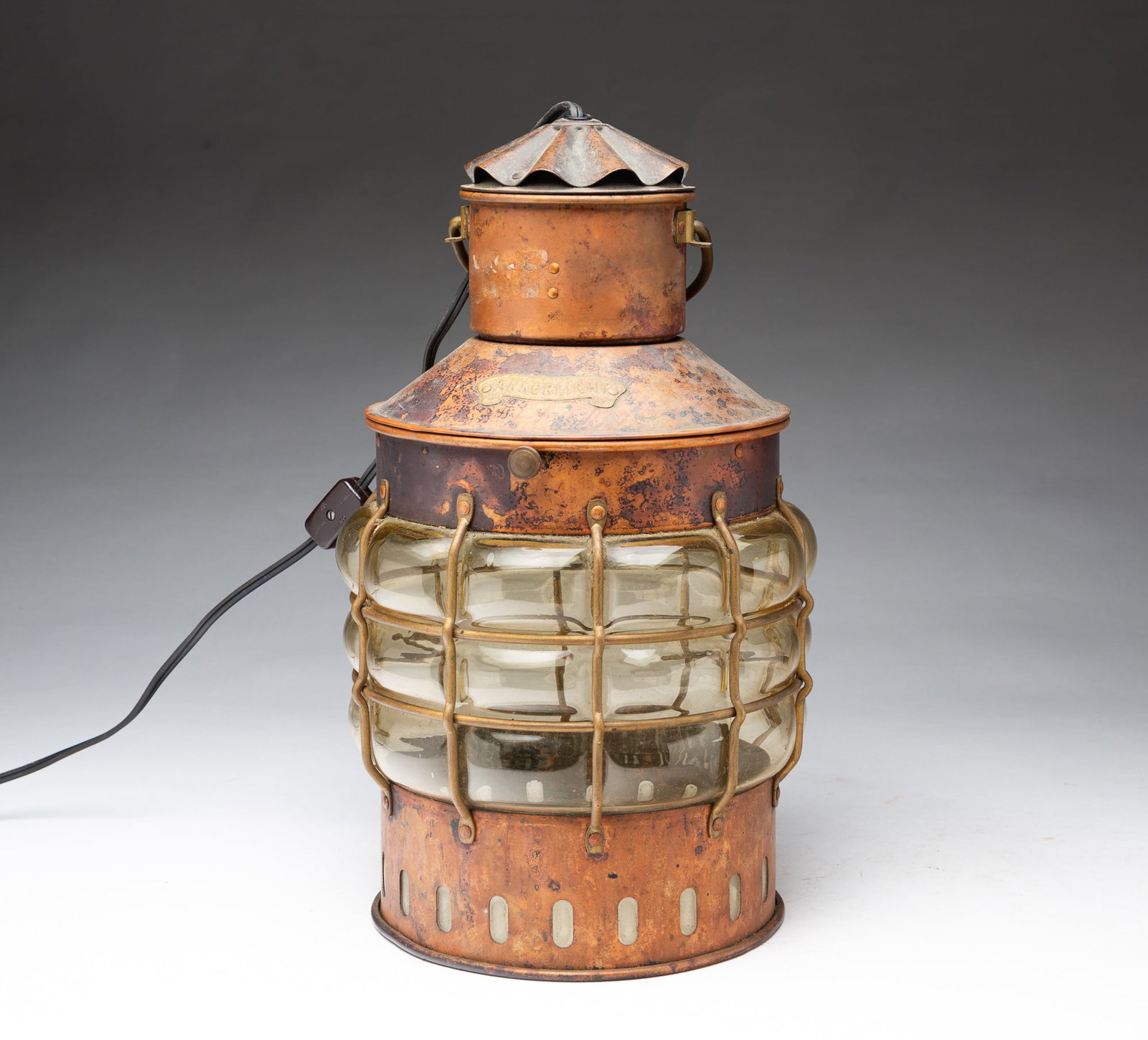 ANKERLICHT NAUTICAL SHIP'S LANTERN. (1 of 6)