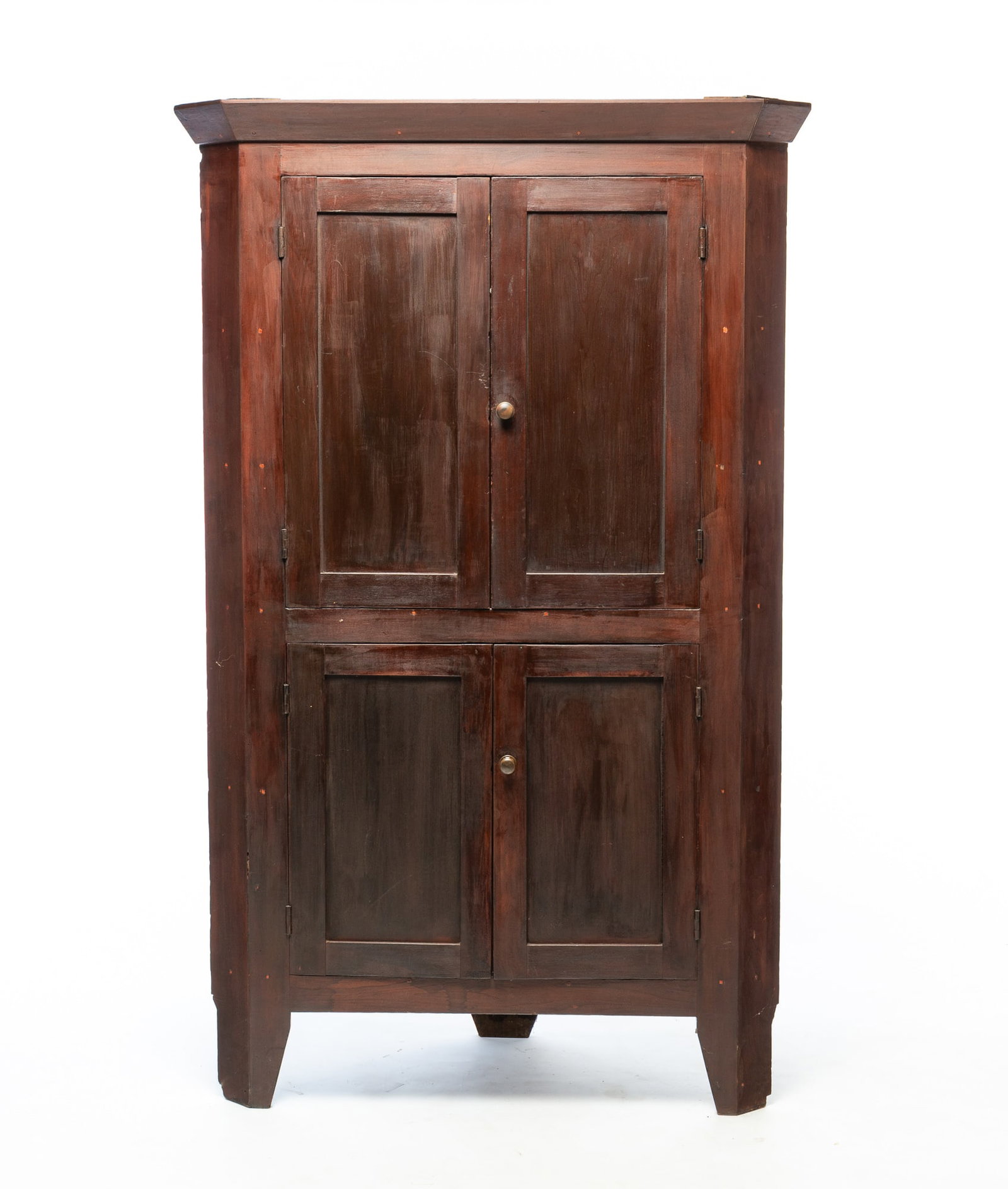 DIMINUTIVE CORNER CUPBOARD. (1 of 5)
