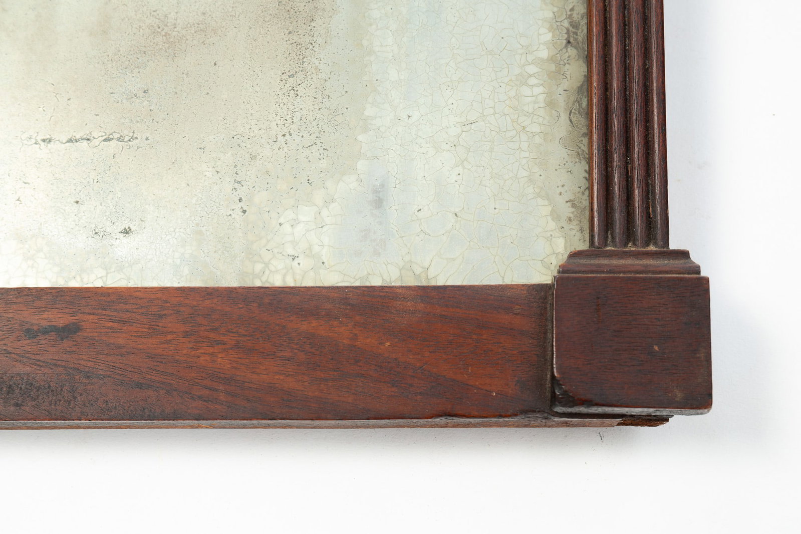 FEDERAL MIRROR WITH REVERSE PAINTED TABLET. - 4