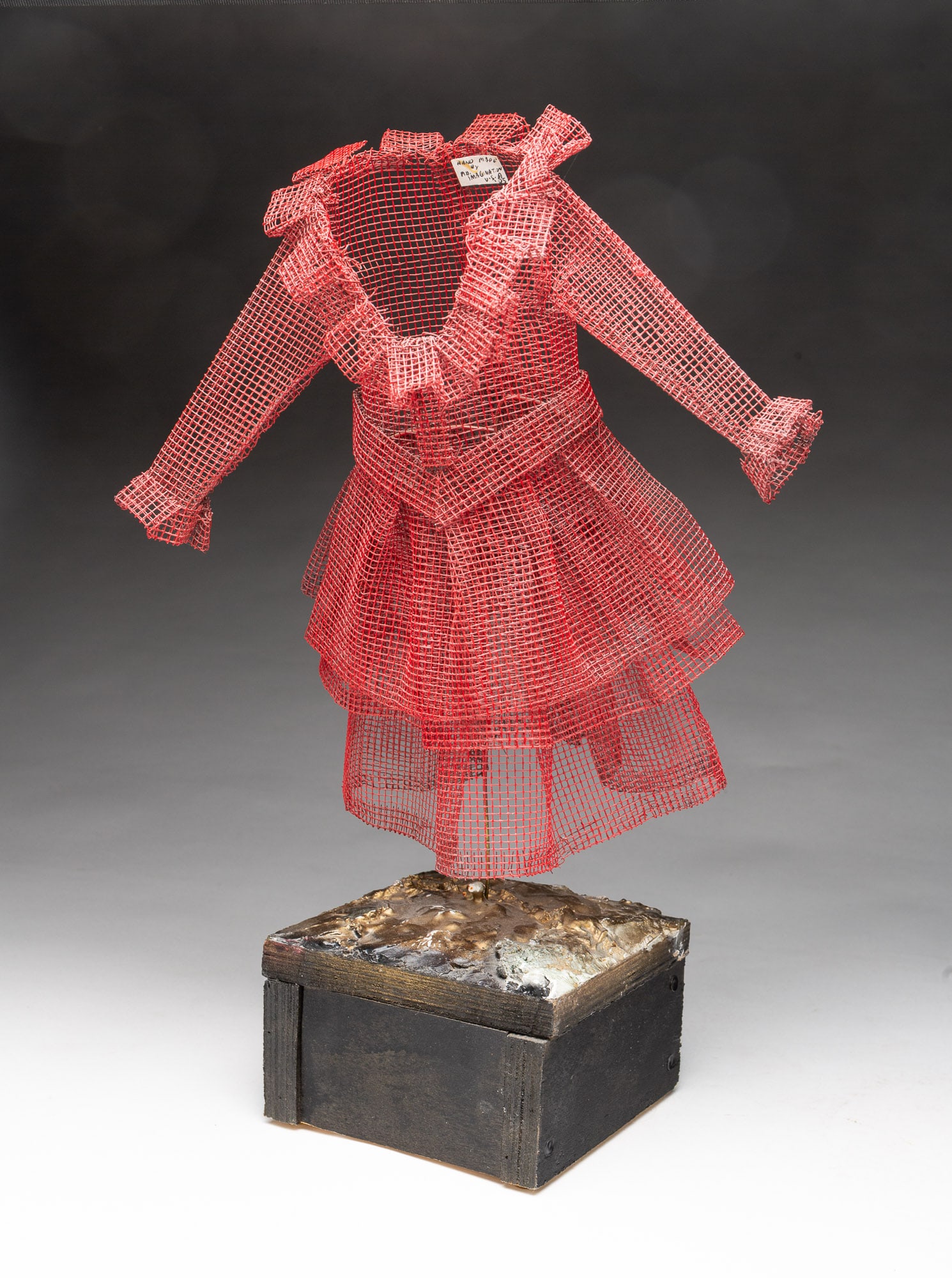 GREGORY "MR. IMAGINATION" WARMACK (AMERICAN, 1948-2012) UNTITLED (DRESS) SCULPTURE. (1 of 6)