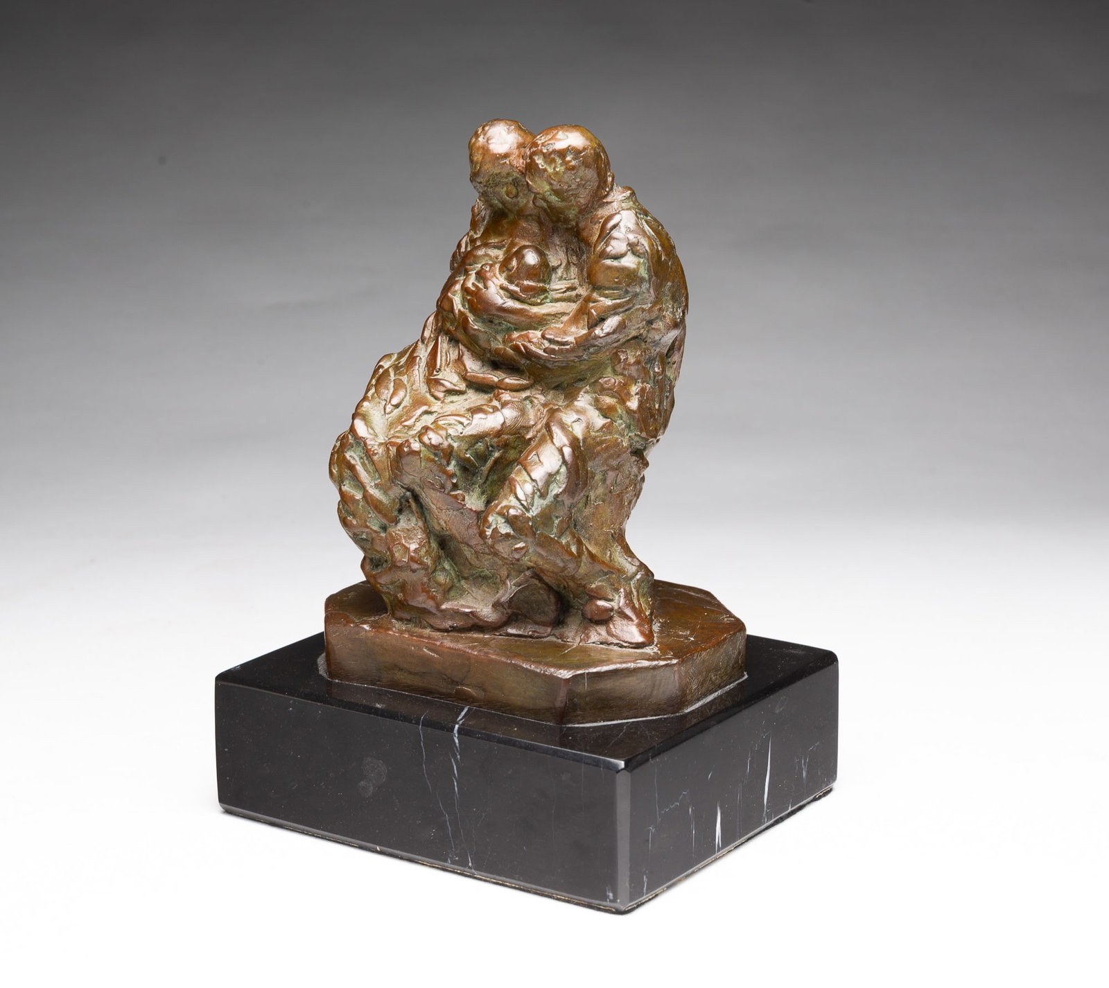 FREDERICK HART (AMERICAN, 1943-1999) BRONZE SCULPTURE. (1 of 6)