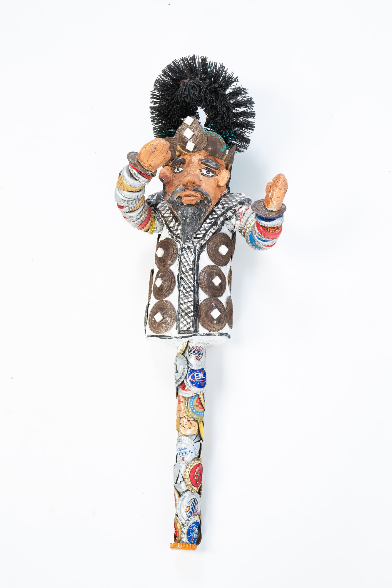 GREGORY "MR. IMAGINATION" WARMACK (1948-2012) UNTITLED MIXED MEDIA SCULPTURE. (1 of 5)