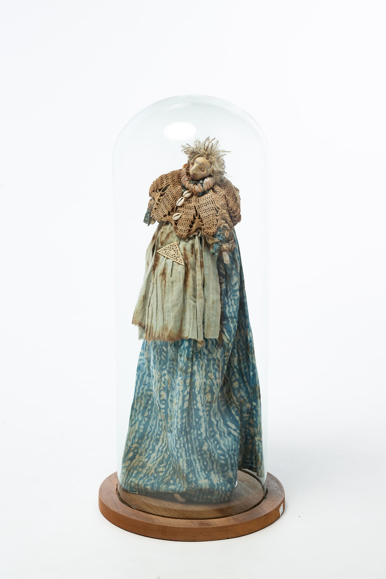 CHER SHAFFER (AMERICAN, CONTEMPORARY) SELF-TAUGHT ARTIST DOLL. (1 of 4)